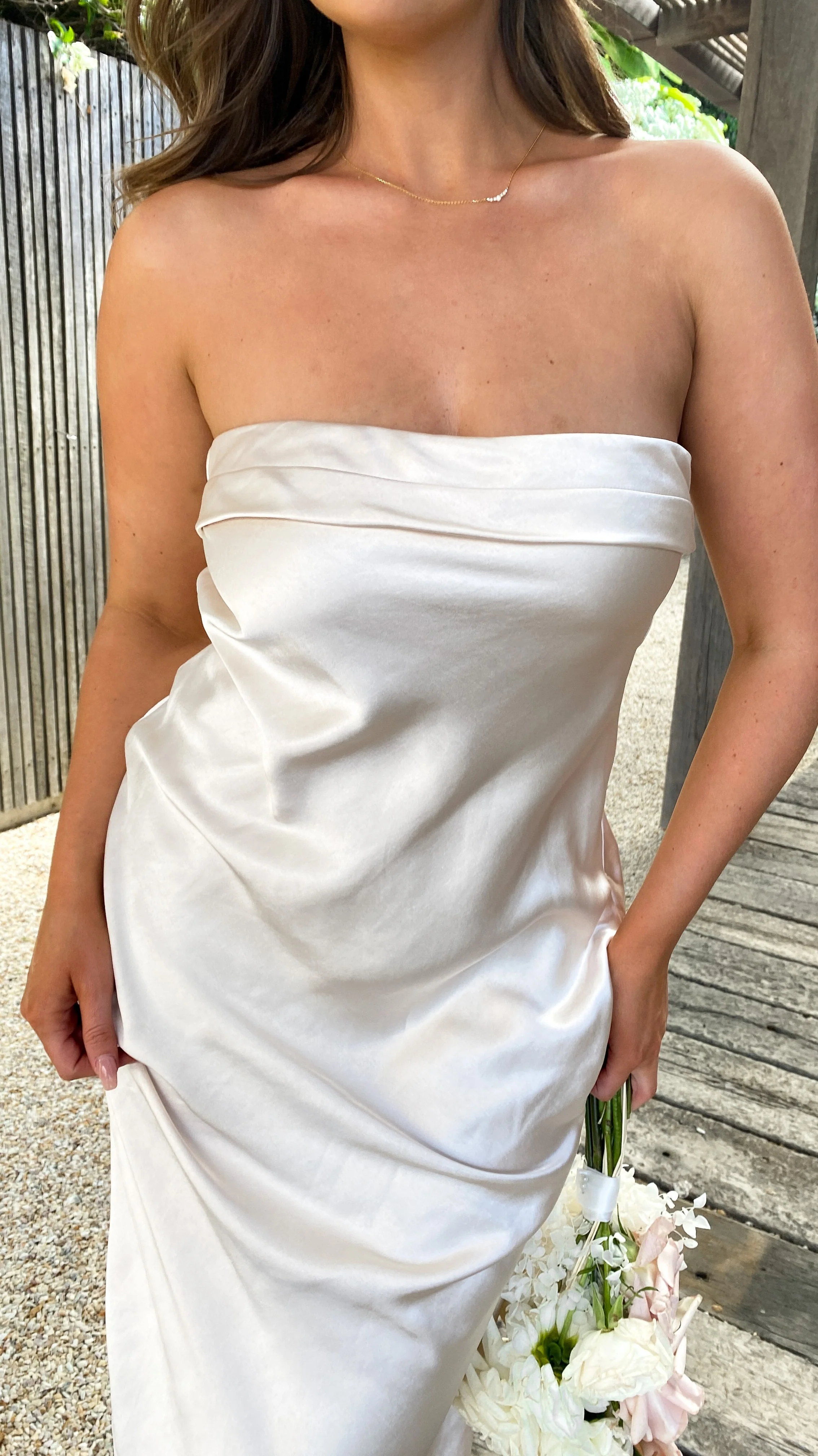 Gisele Maxi Dress - Champagne - Image 34