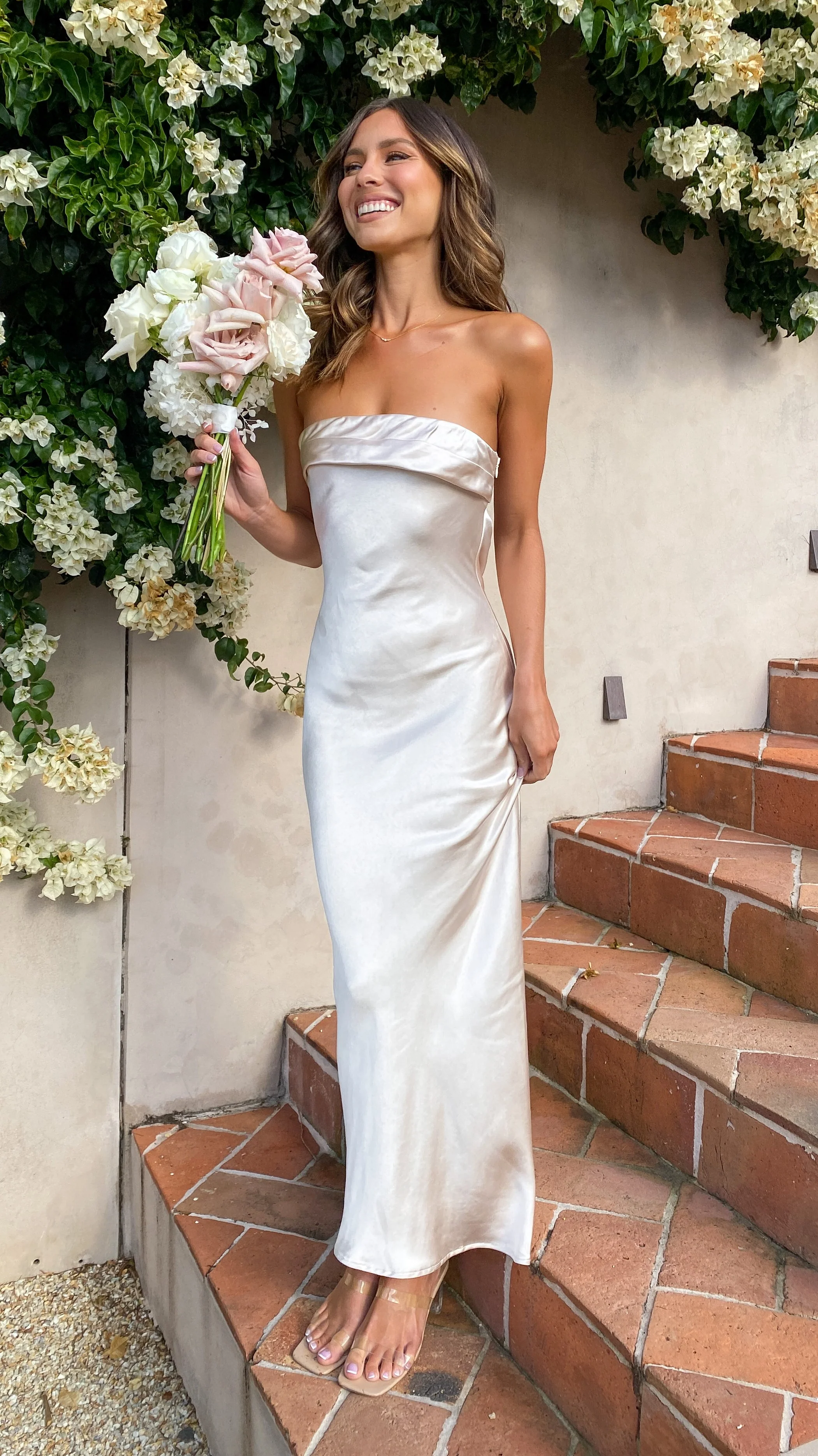 Gisele Maxi Dress - Champagne - Image 37