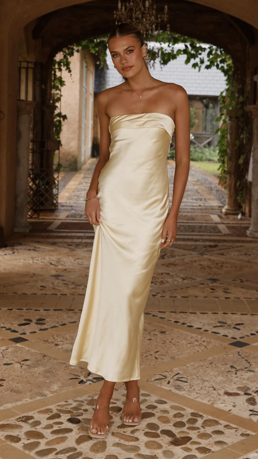 Gisele Maxi Dress - Yellow - Image 11
