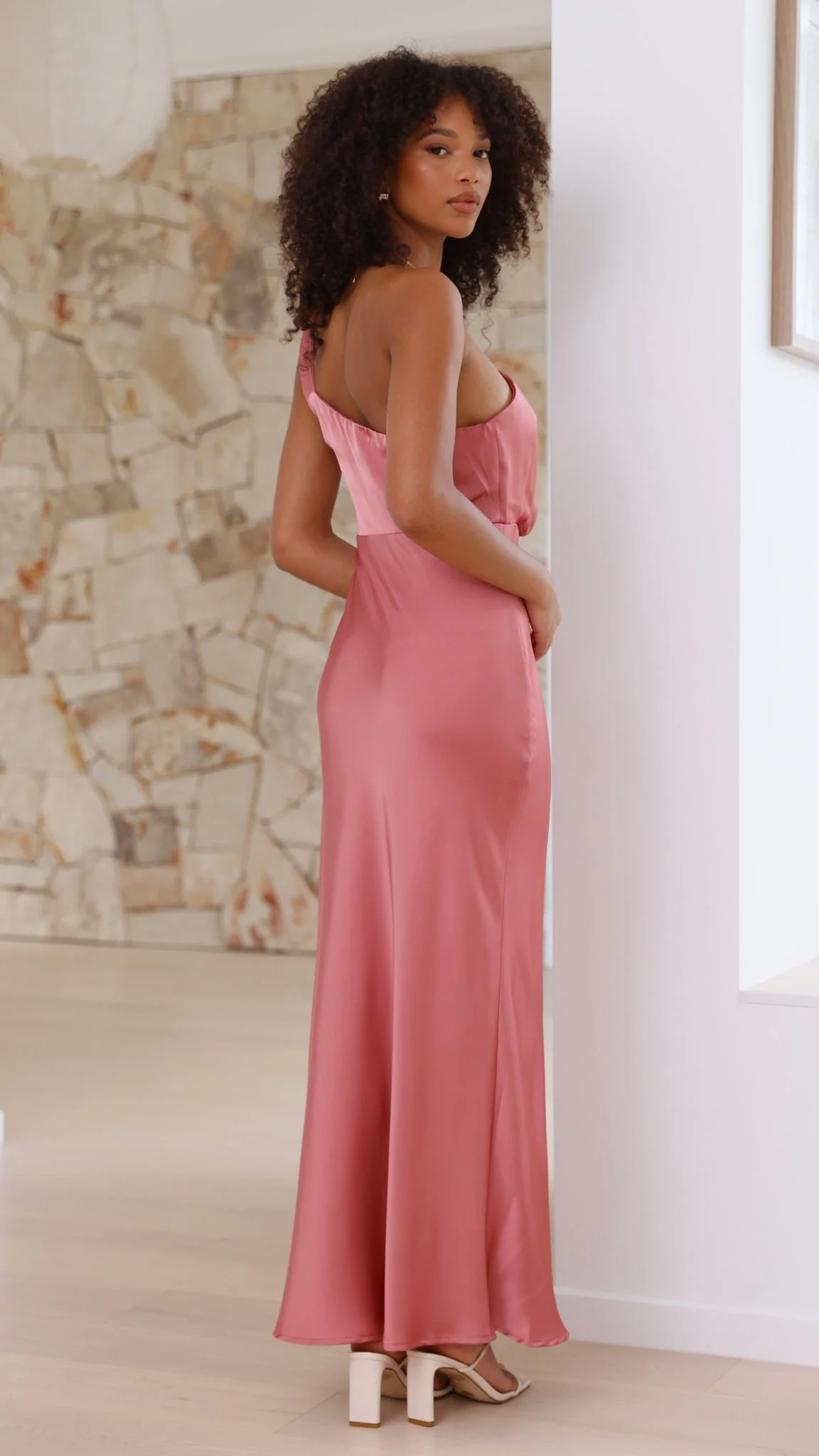 Greta Maxi Dress - Baked Rose - Image 17