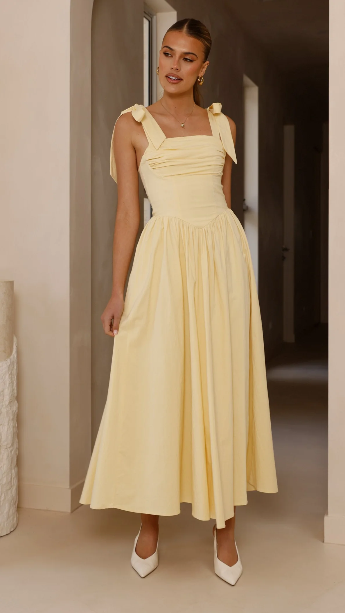 Haisley Maxi Dress - Yellow - Image 6