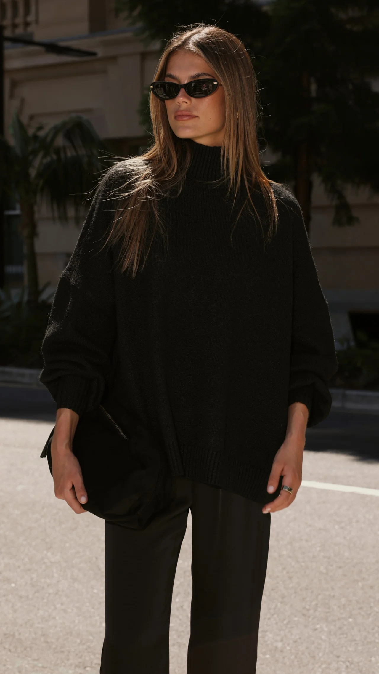Harita Knitted Sweater - Black - Image 12