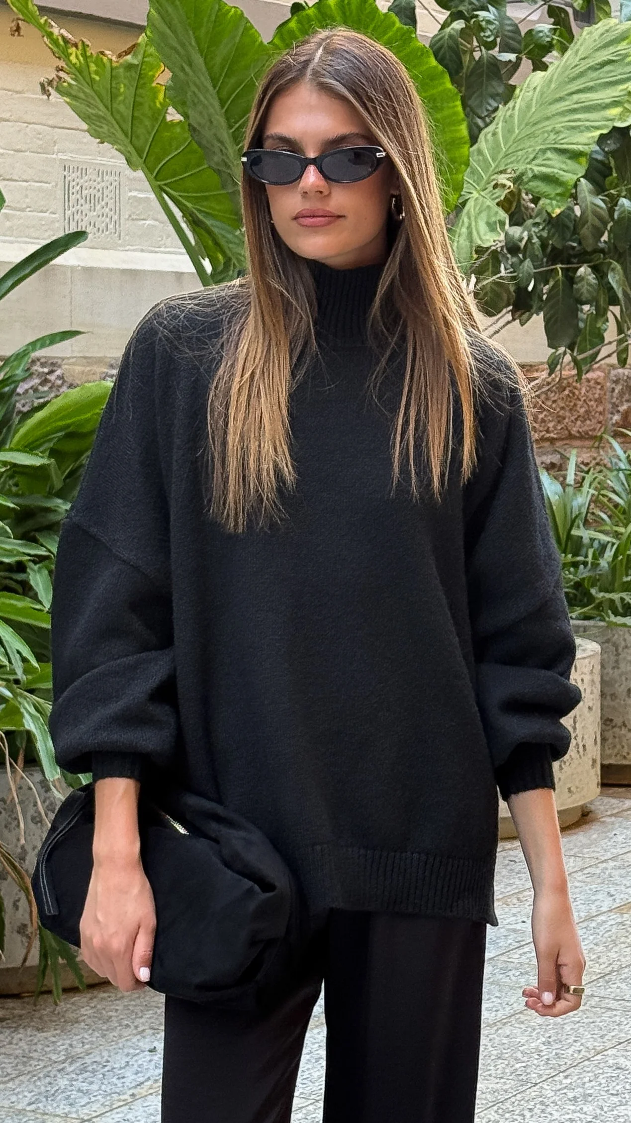 Harita Knitted Sweater - Black - Image 9