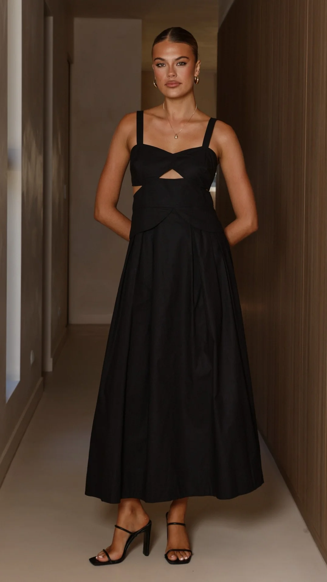 Harleigh Maxi Dress - Black - Image 6