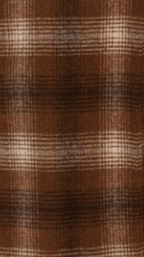 Haruna Coat - Brown / Beige Plaid Print - Image 6