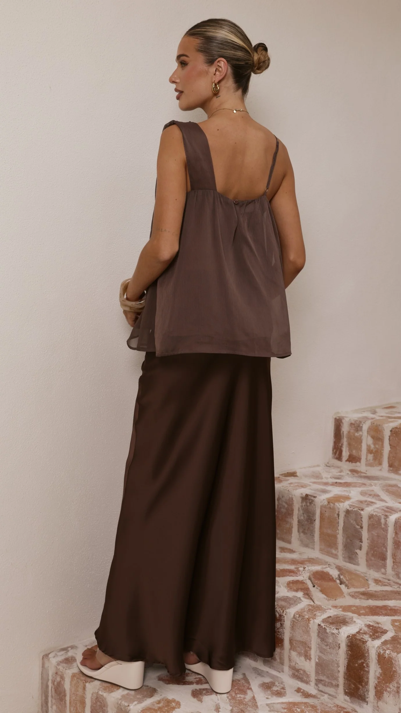 Hazel Top - Chocolate - Image 2