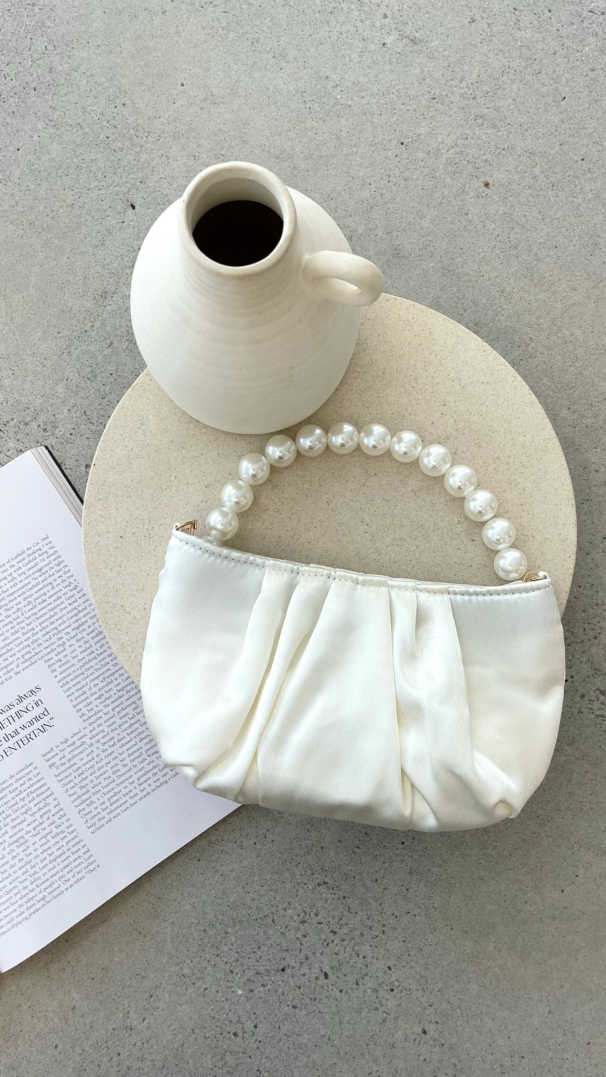 Hepburn Purse - Ivory - Image 8