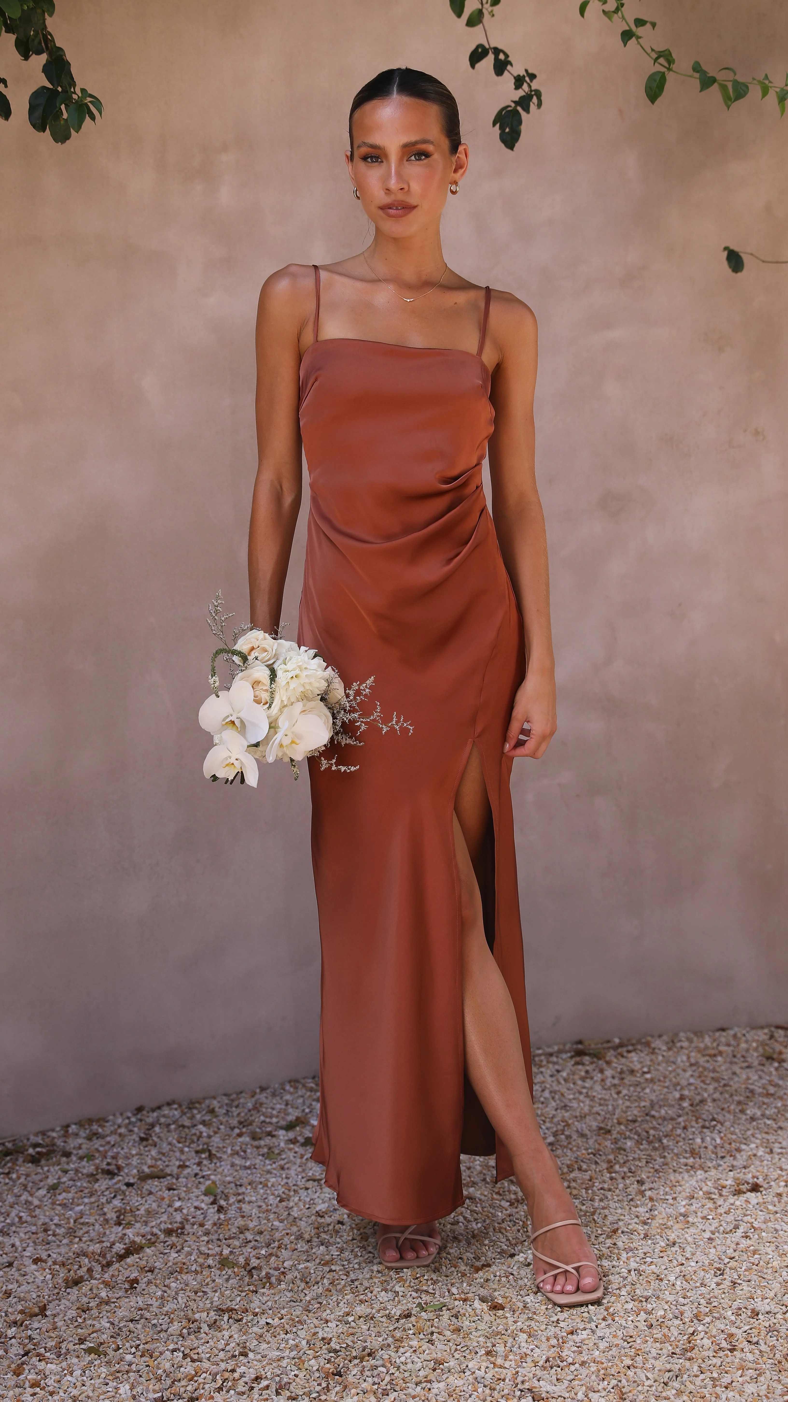 Ilana Maxi Dress - Copper - Image 18