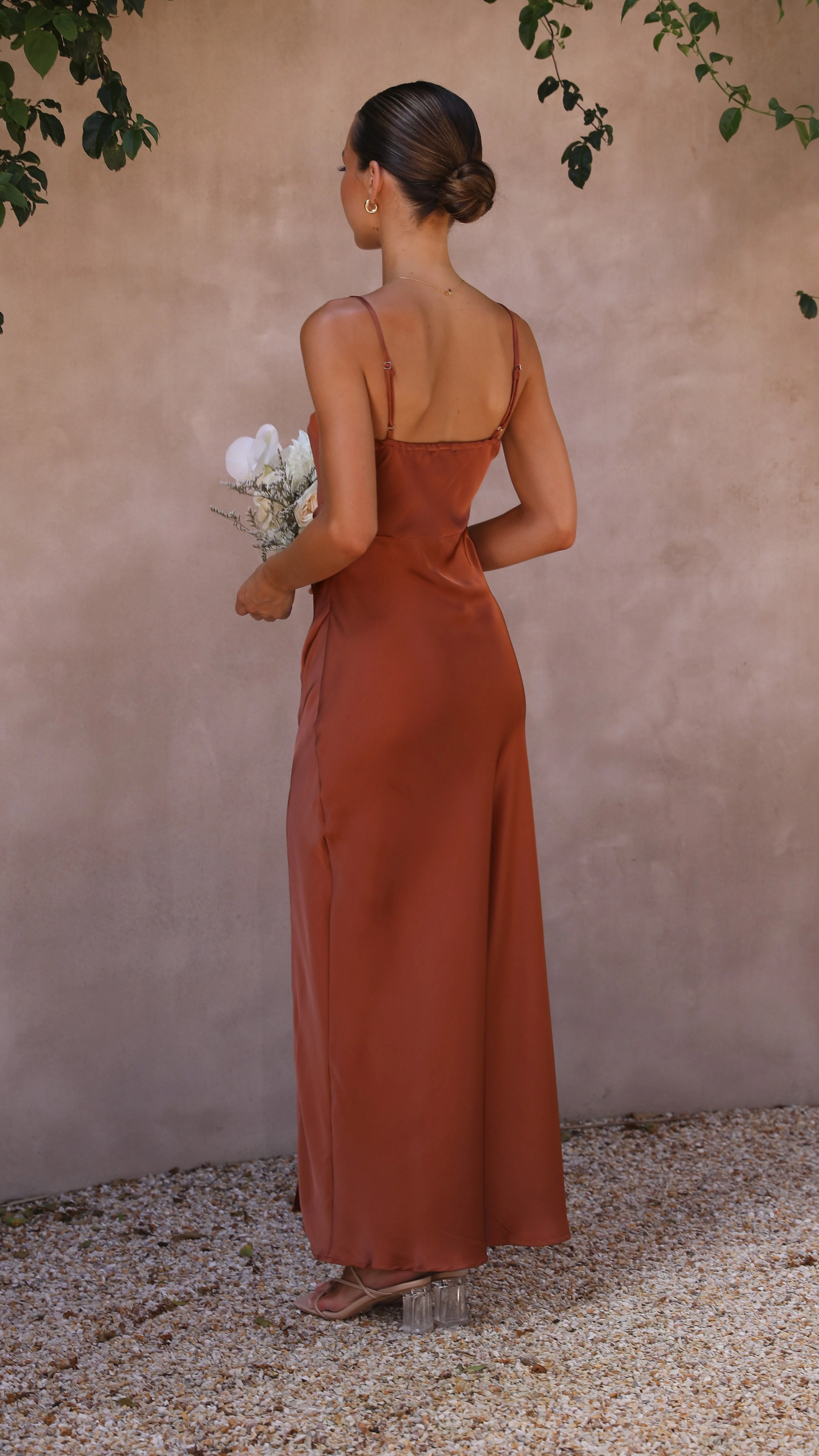Ilana Maxi Dress - Copper - Image 21