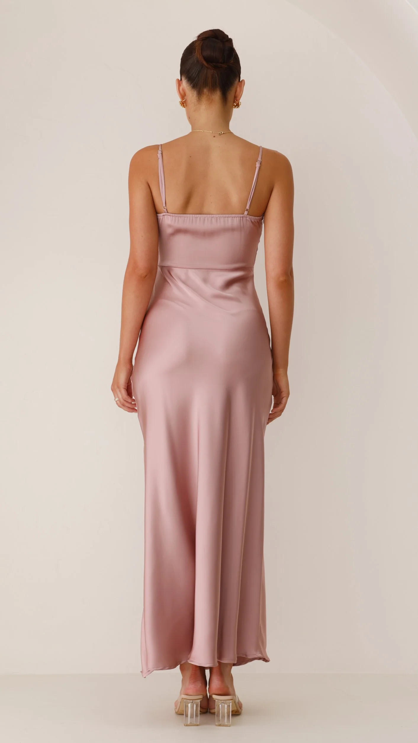 Ilana Maxi Dress - Dusty Pink - Image 2