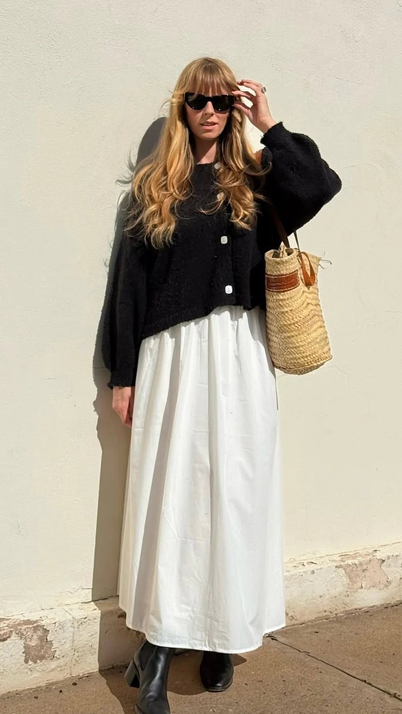 Immy Midi Dress - White - Image 17