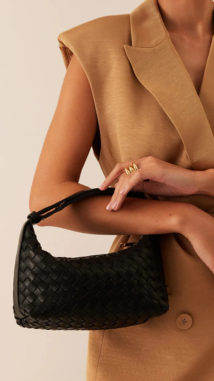 Isabelle Handle Bag - Black - Image 3