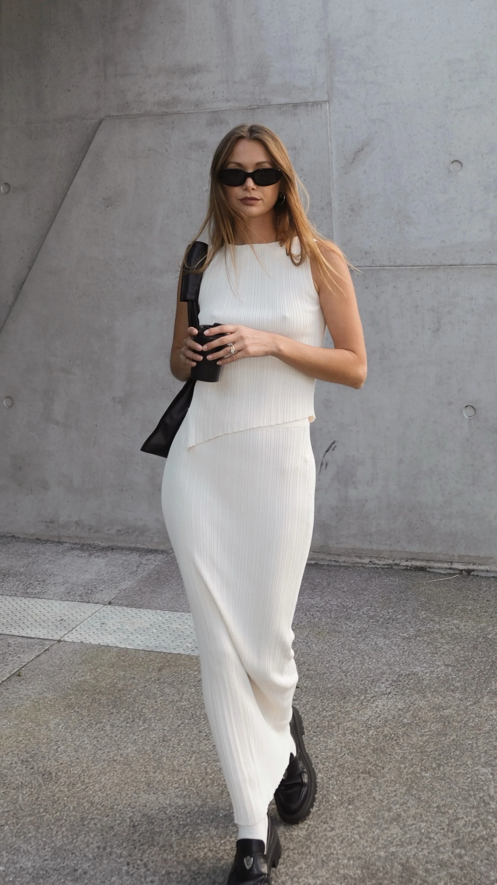 Isla Maxi Skirt - Cream - Image 4
