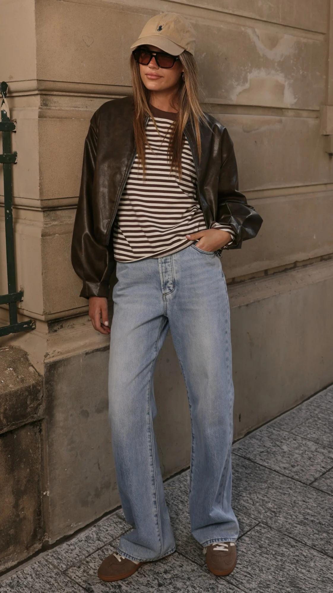 Jackson Bomber Jacket - Vintage Brown - Image 4