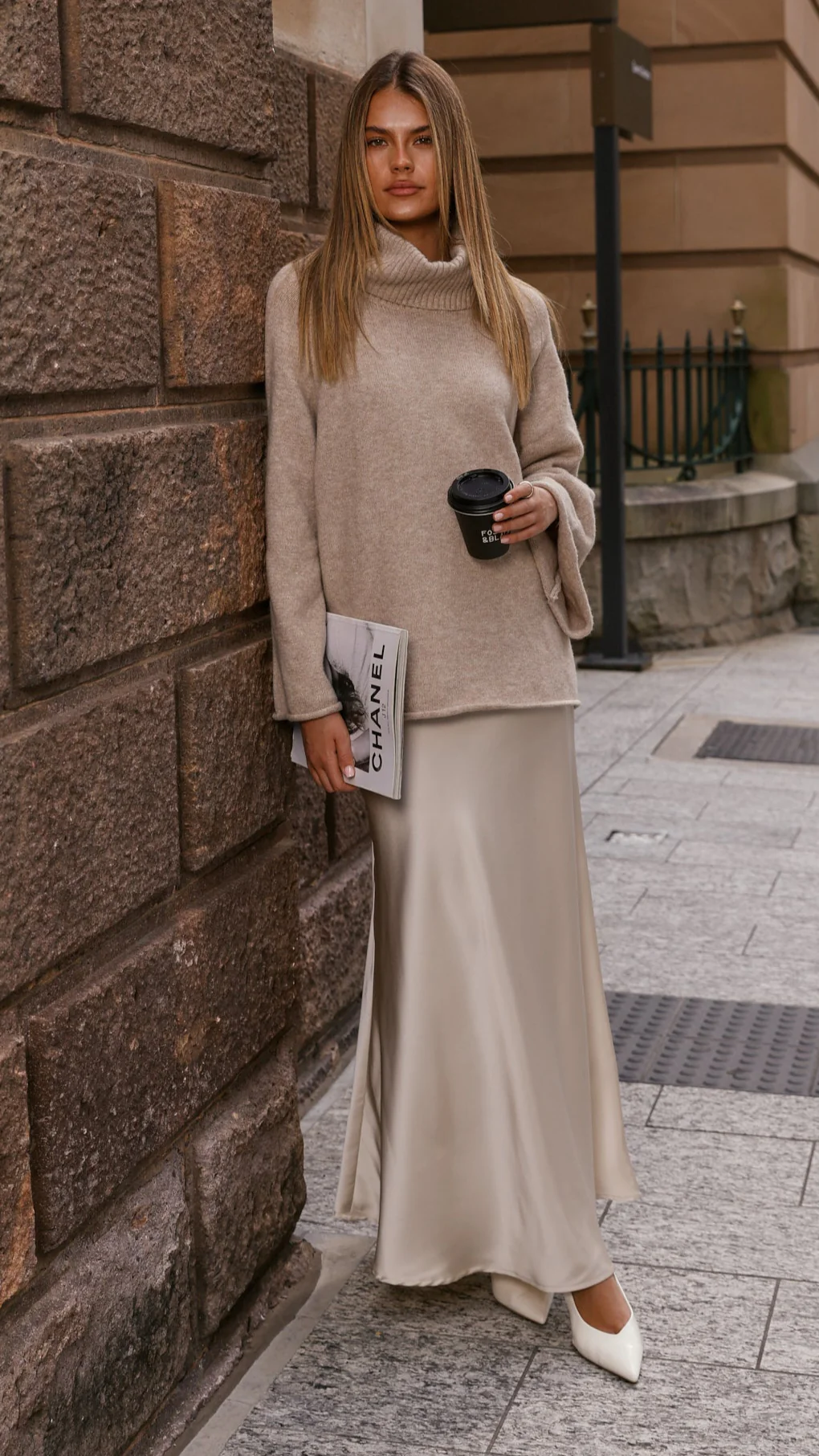 Jacques Knitted Jumper - Oatmeal - Image 10