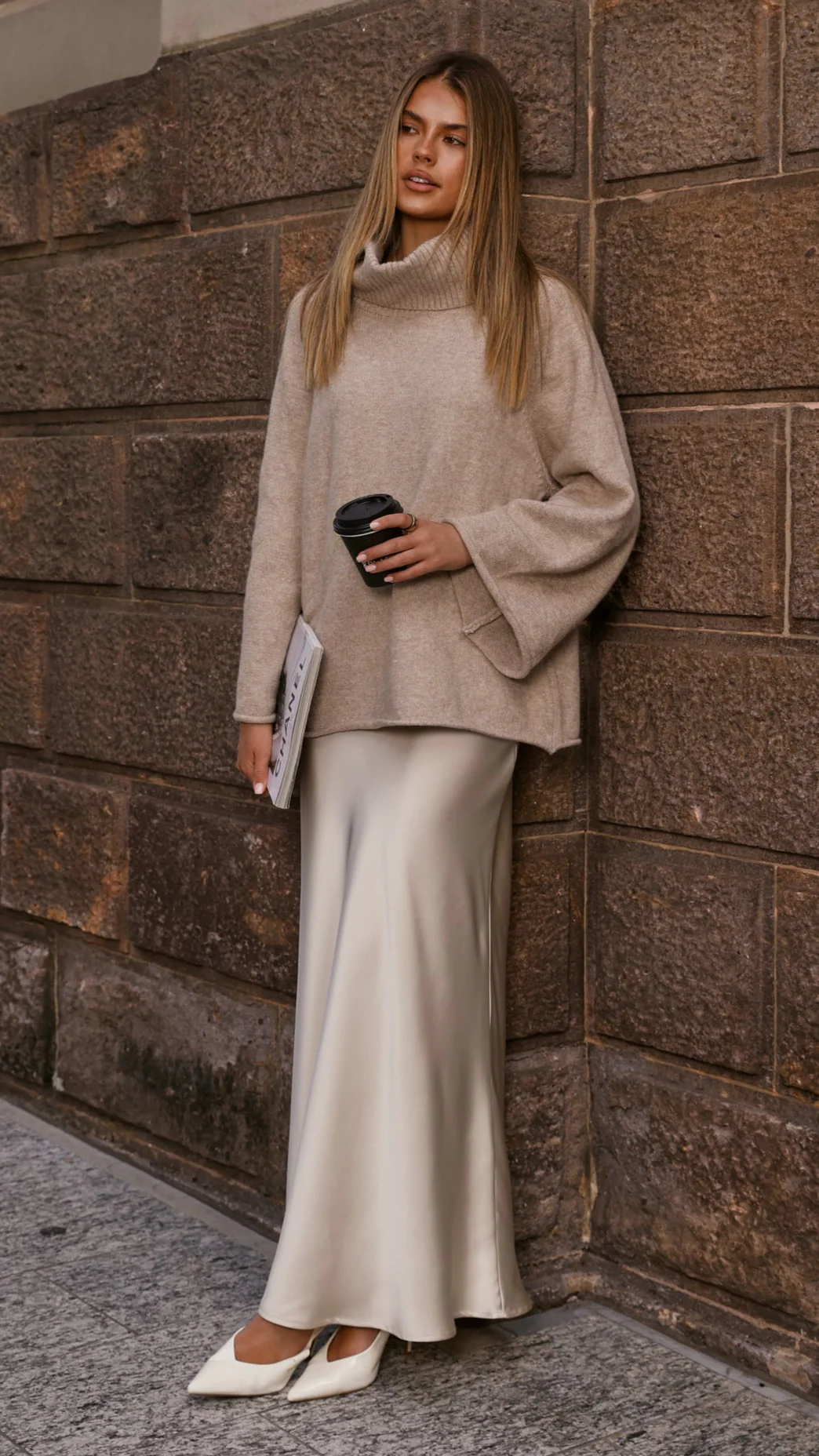 Jacques Knitted Jumper - Oatmeal - Image 17