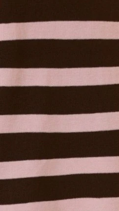 Jaeden Long Sleeve Top & Shorts Set - Pink/Chocolate Stripe - Image 7
