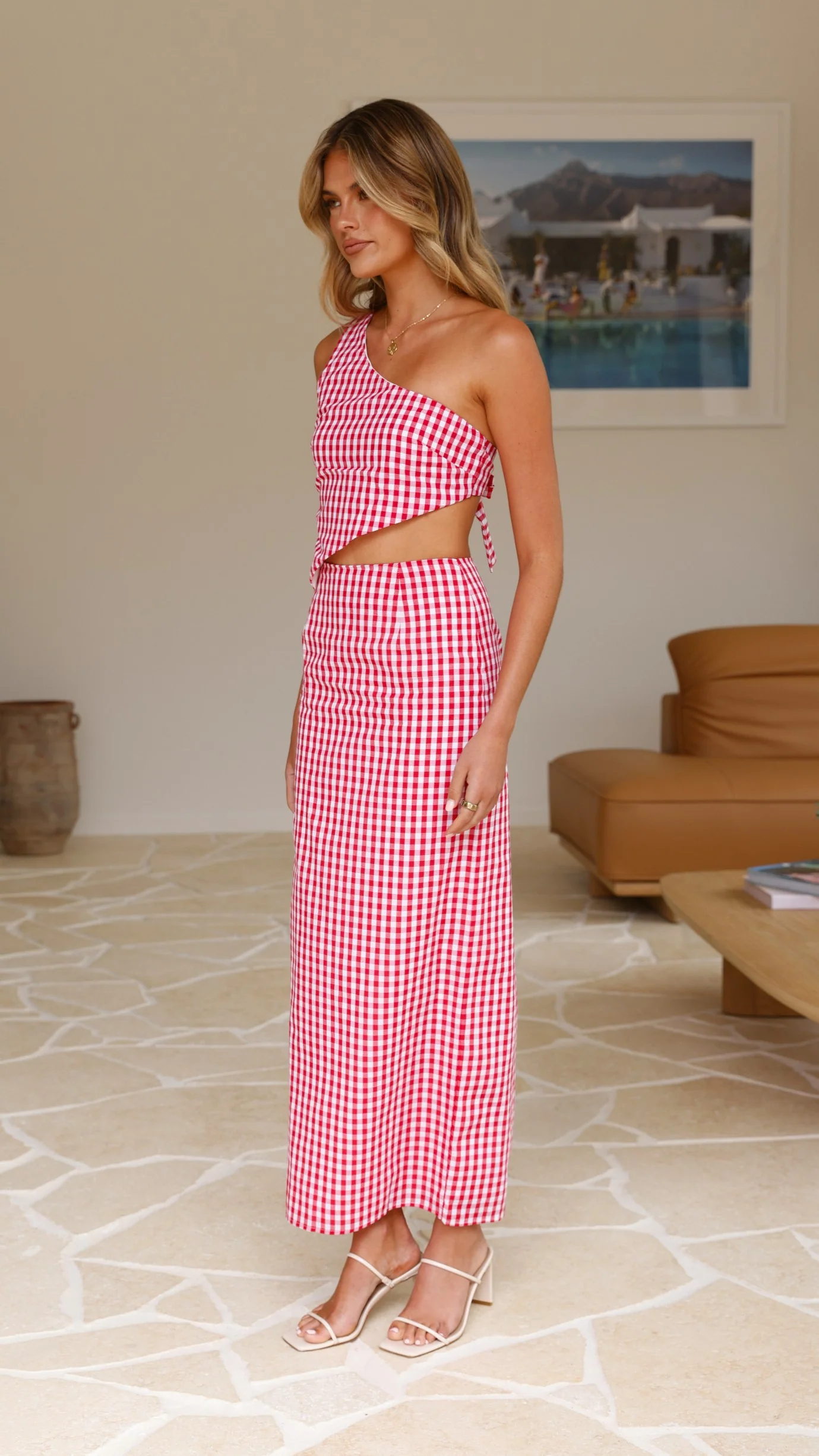 Jakayla Maxi Skirt - Picnic Red - Image 16