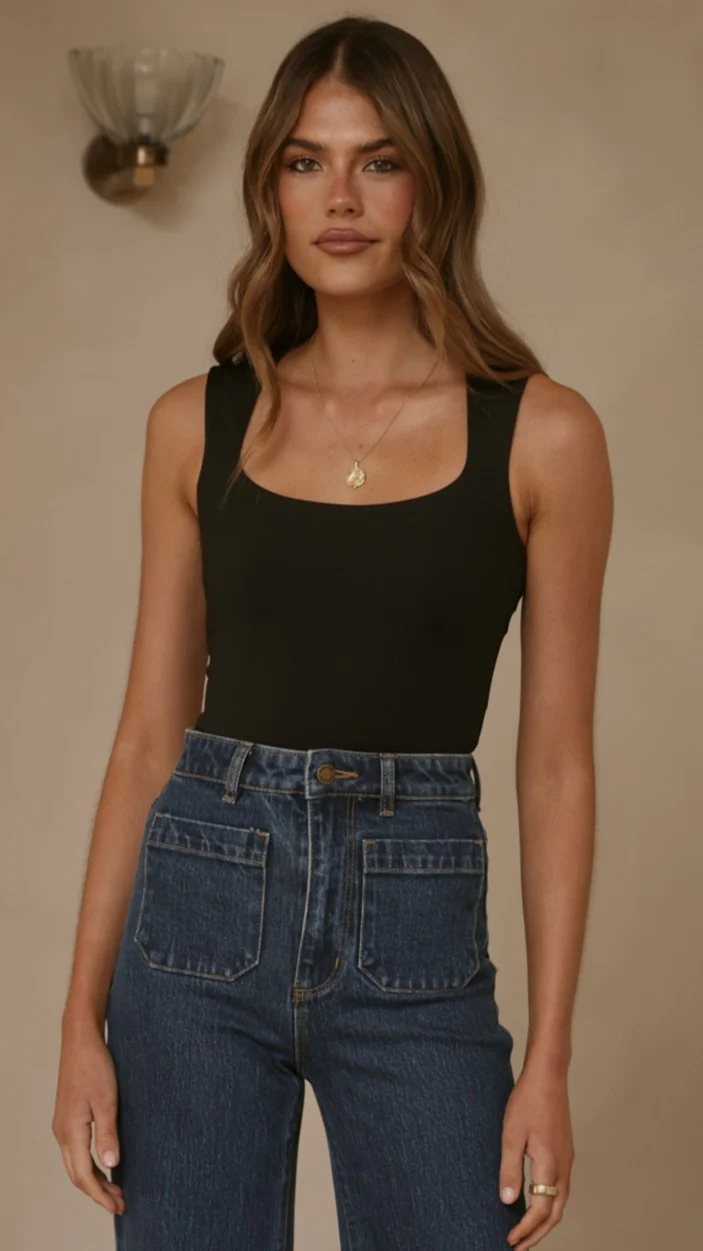 Jameson Bodysuit - Black