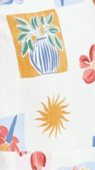 Jamison Button Down Playsuit - Belle Print - Image 15