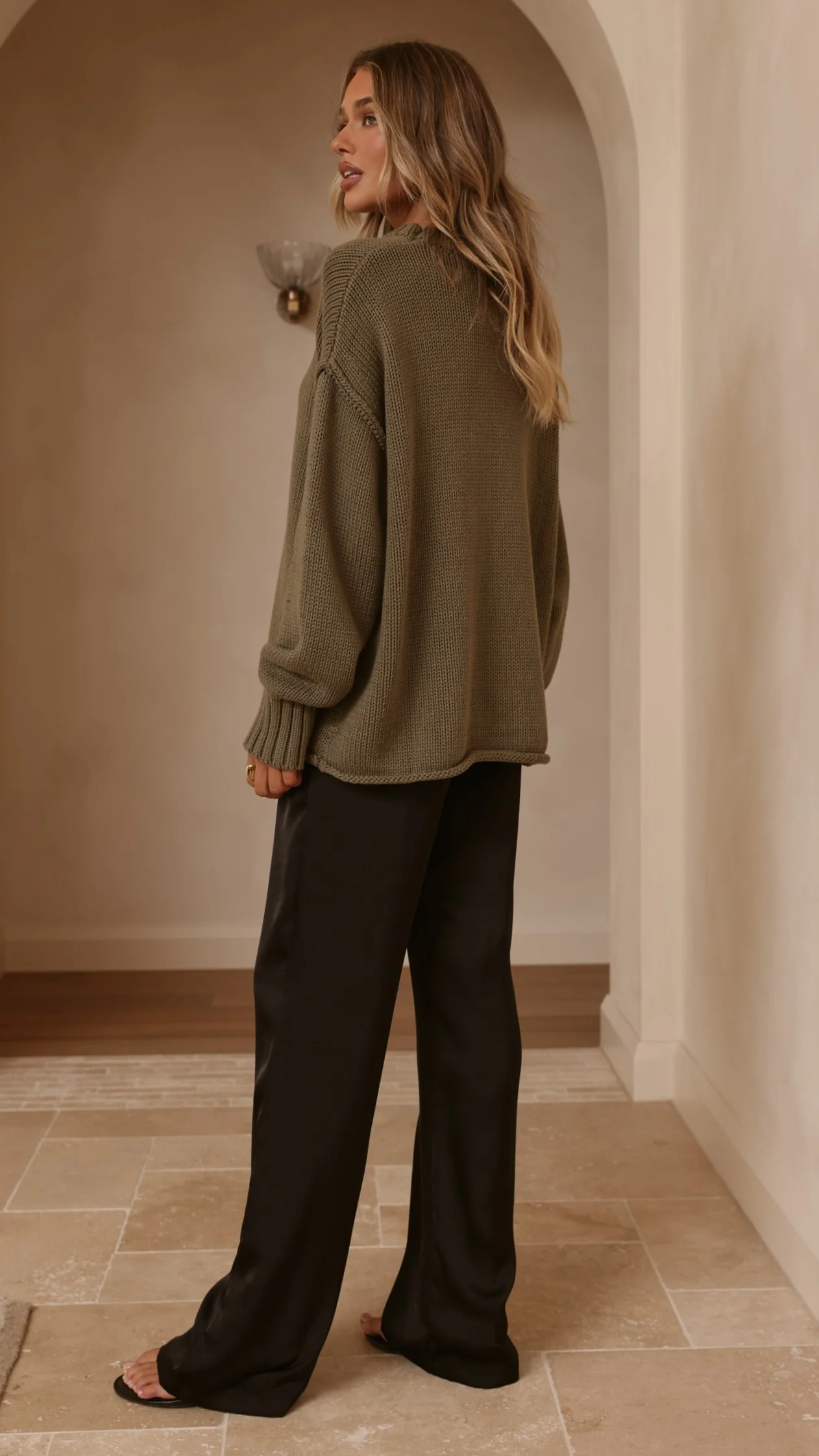 Jase Knit - Khaki - Image 2