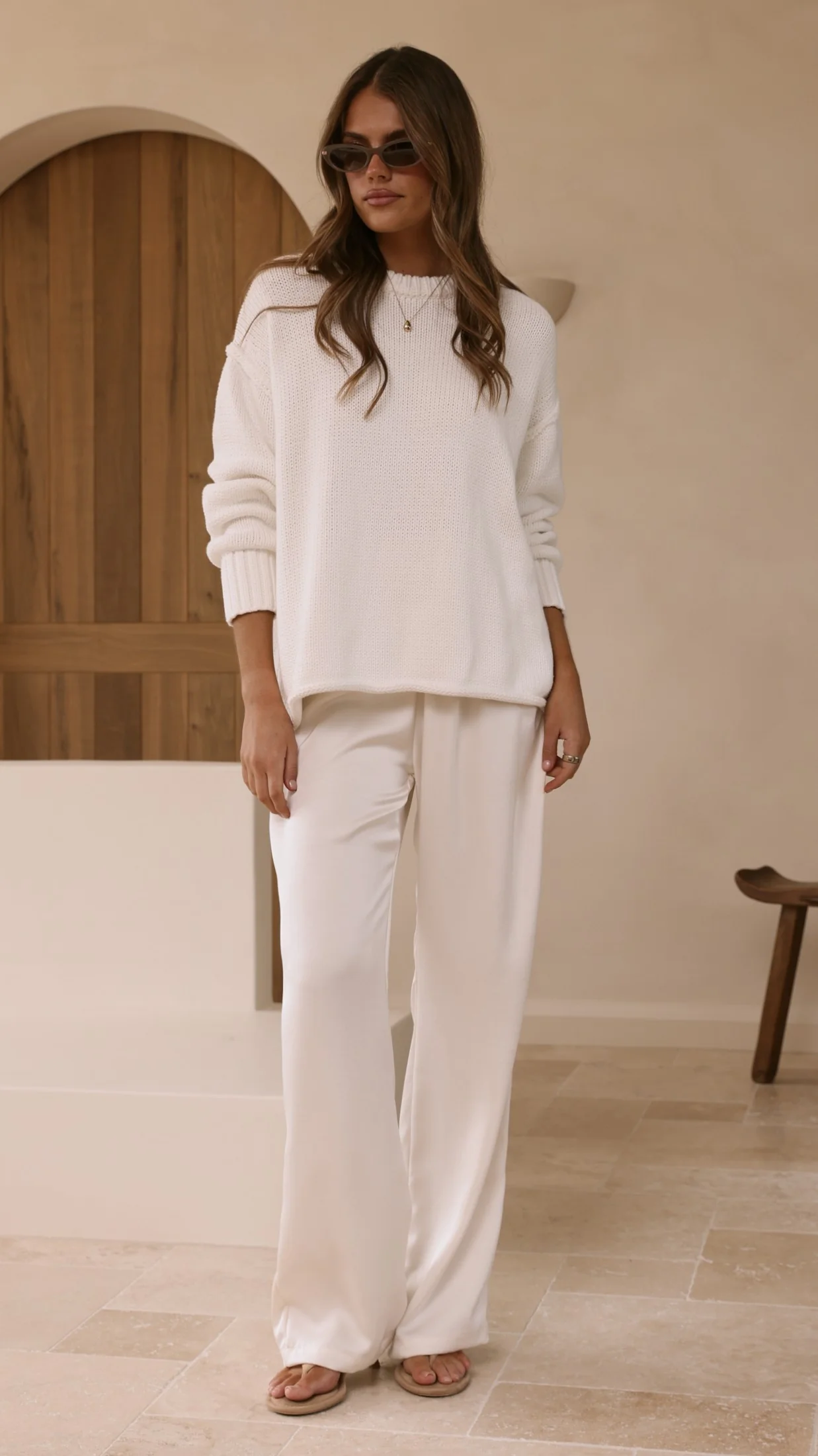 Jase Knit - White - Image 4