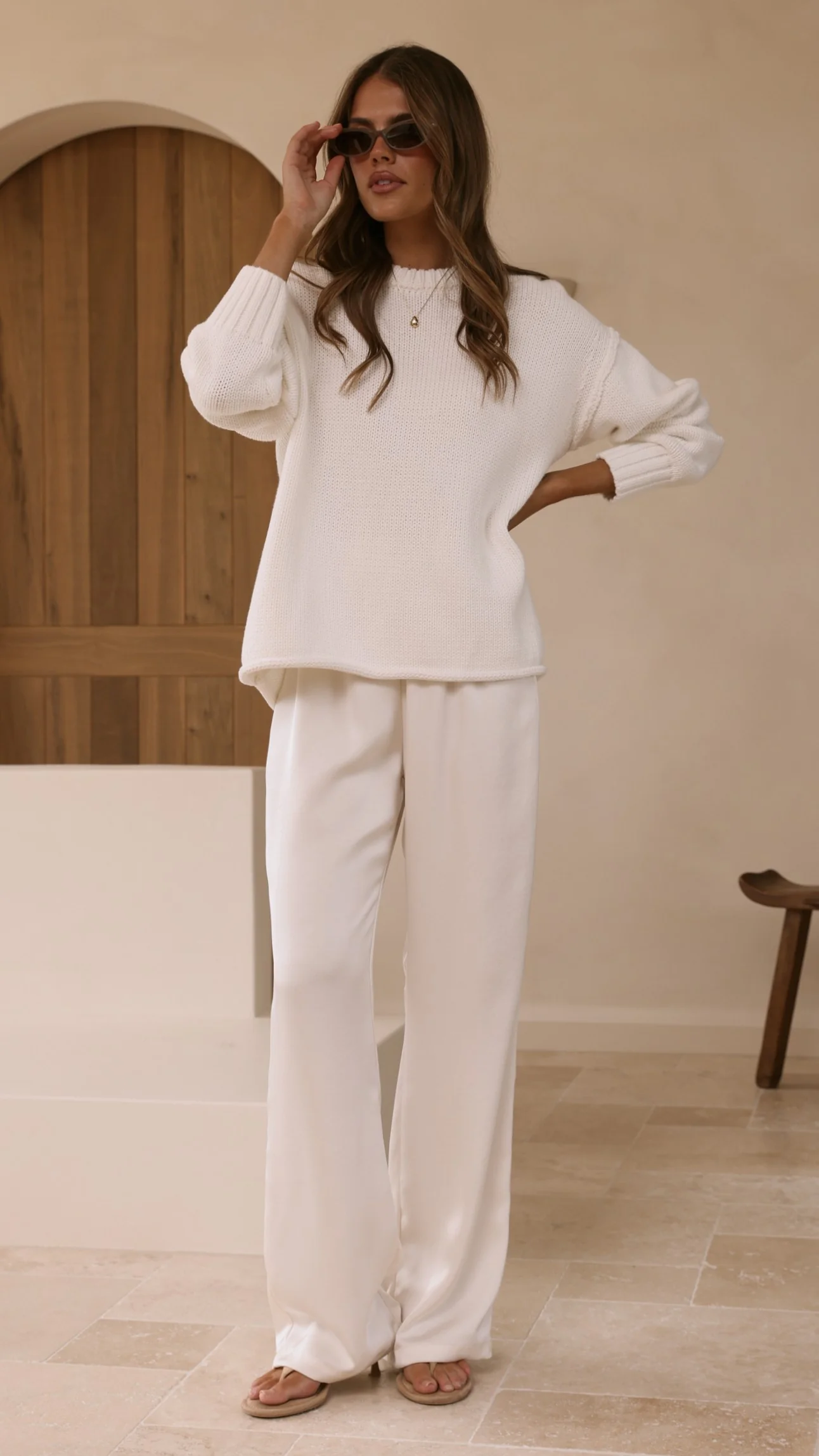 Jase Knit - White - Image 9