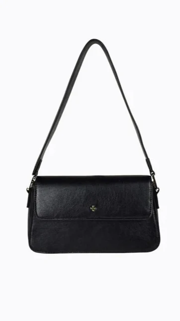 Jocelyn Shoulder Bag - Black PU - Image 3