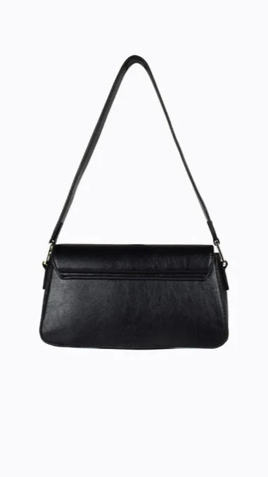 Jocelyn Shoulder Bag - Black PU - Image 4