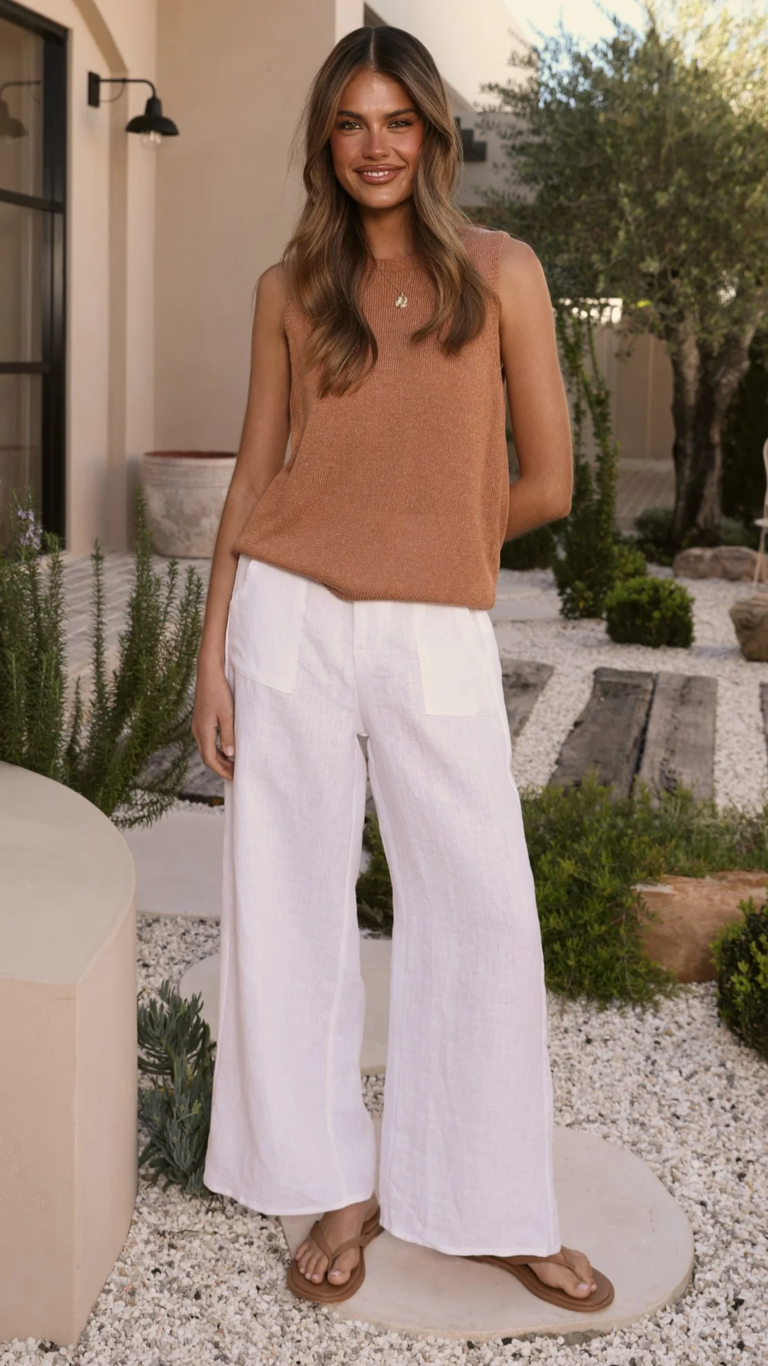Jude Pants - White