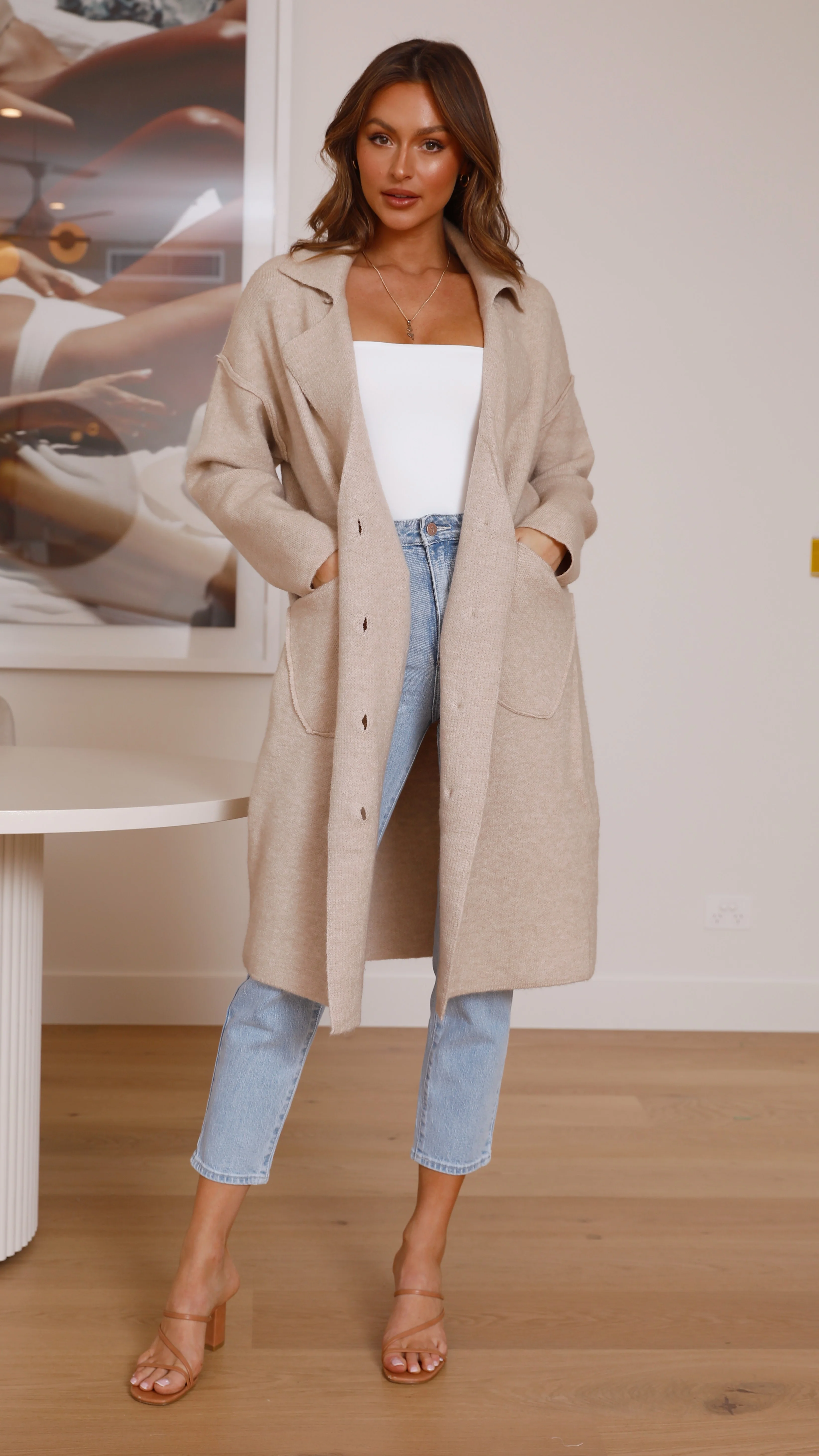 Kacela Jacket - Oatmeal - Image 11