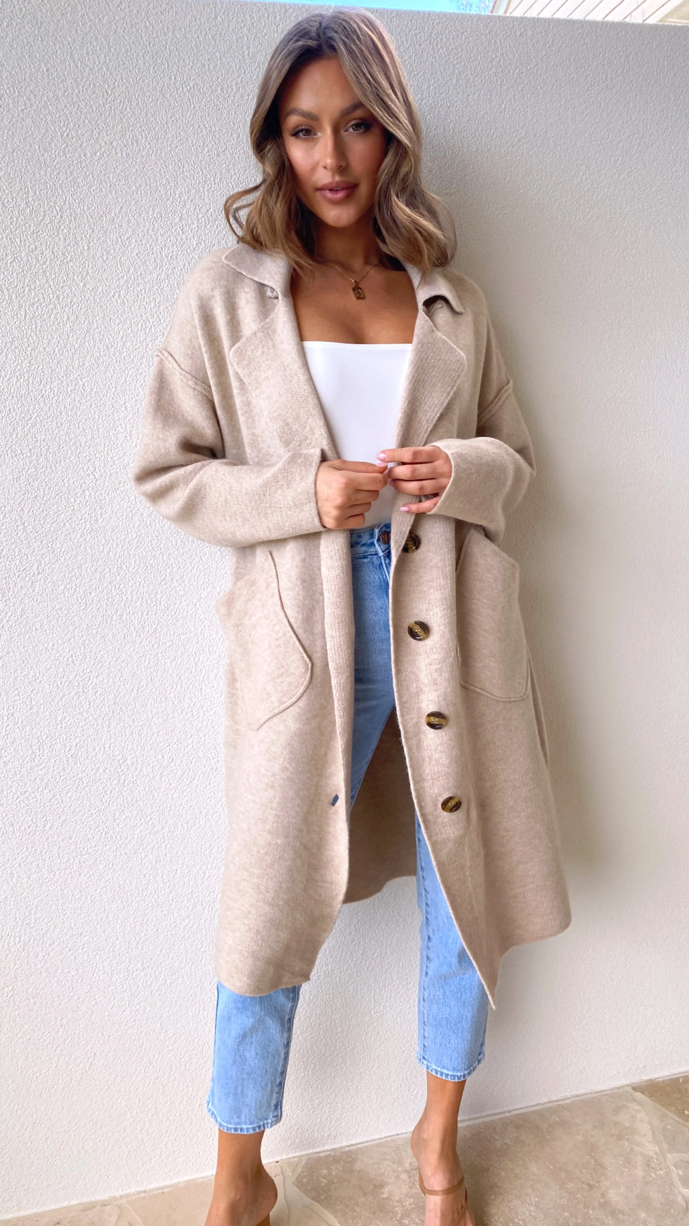 Kacela Jacket - Oatmeal - Image 14