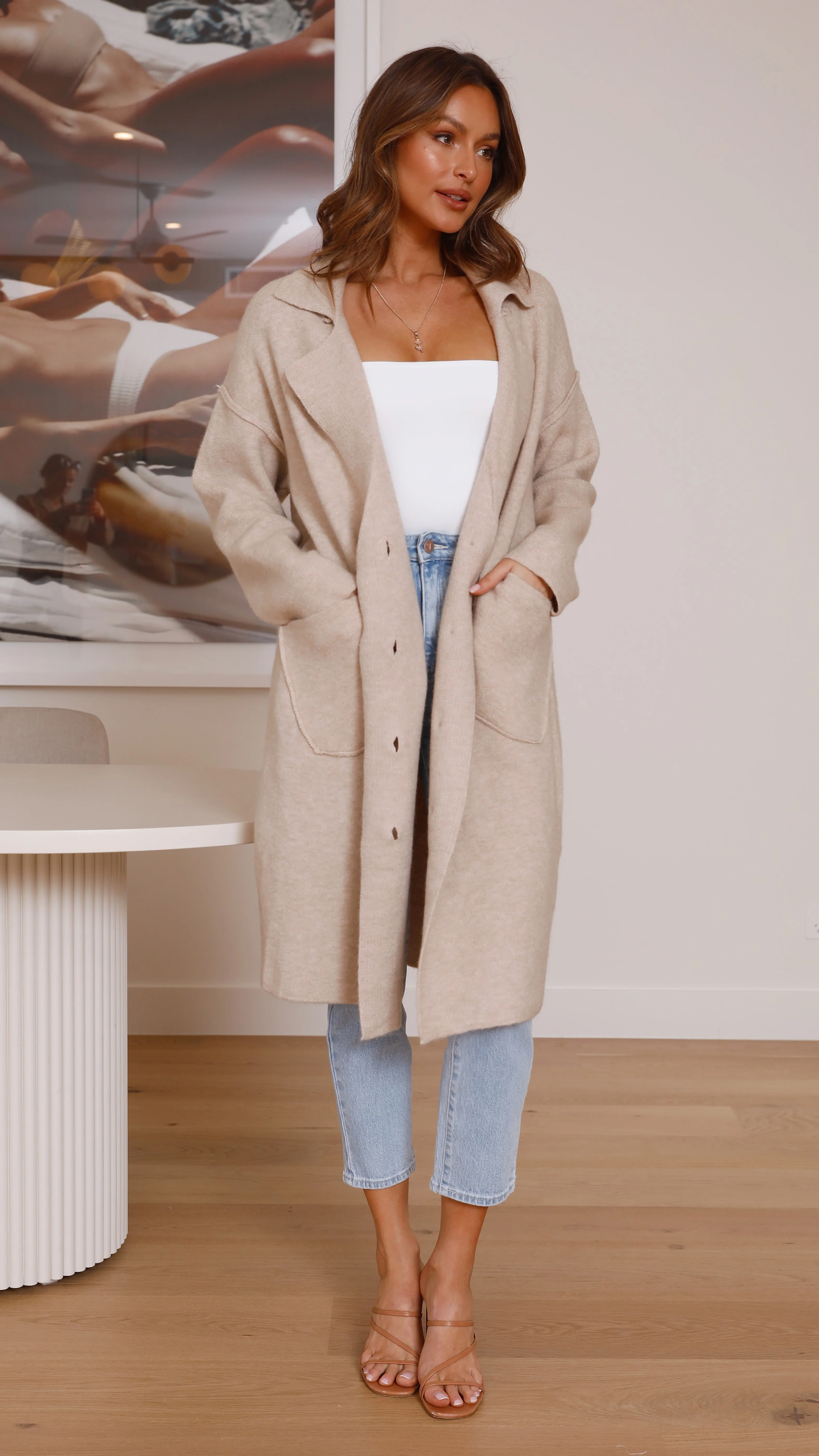 Kacela Jacket - Oatmeal - Image 16