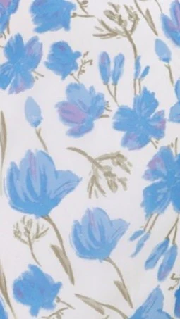 Kahli Shorts - Blue Bell Floral - Image 9
