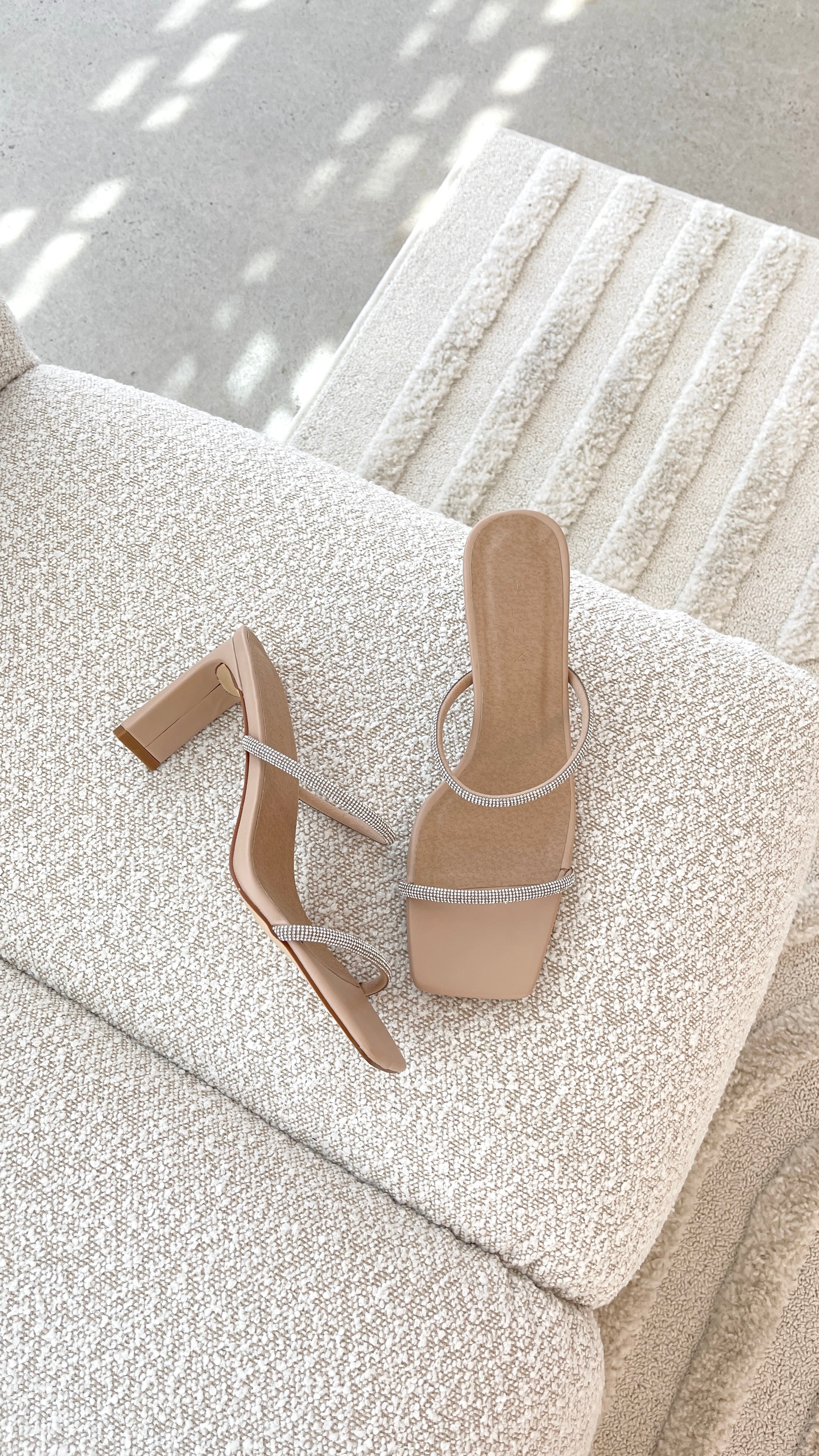Kallie Heel - Nude Diamante - Image 11
