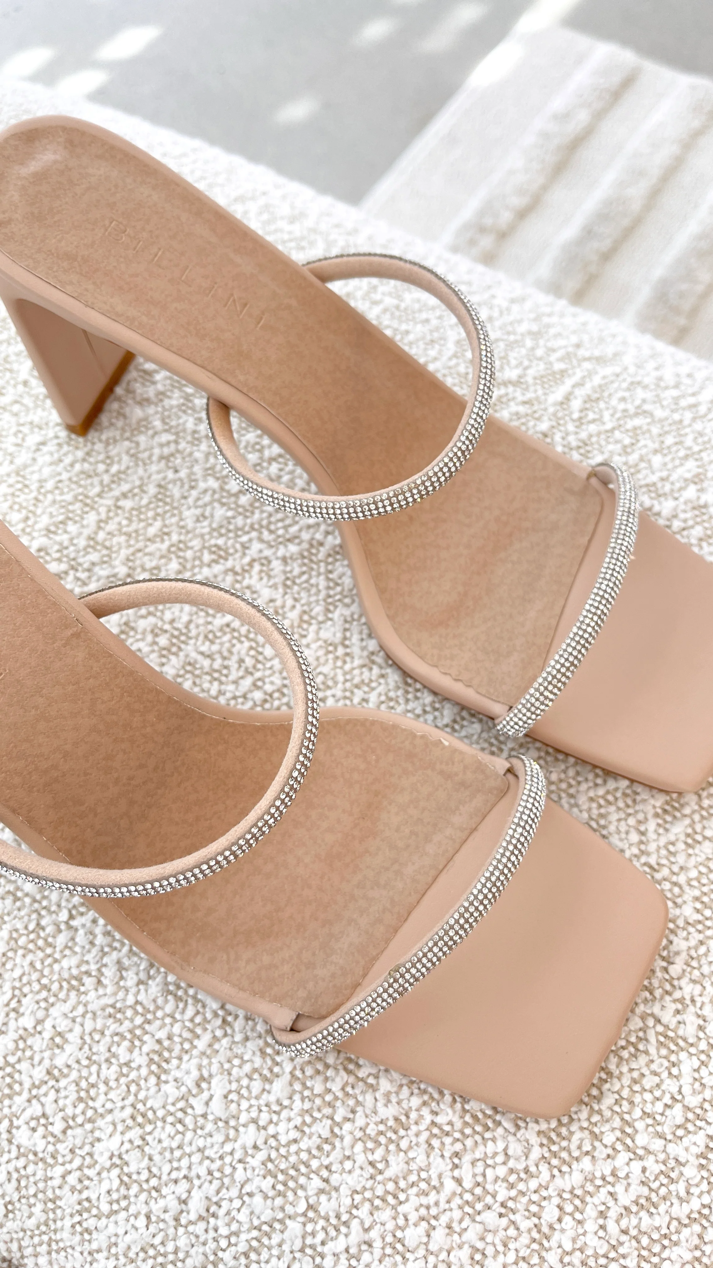Kallie Heel - Nude Diamante - Image 12