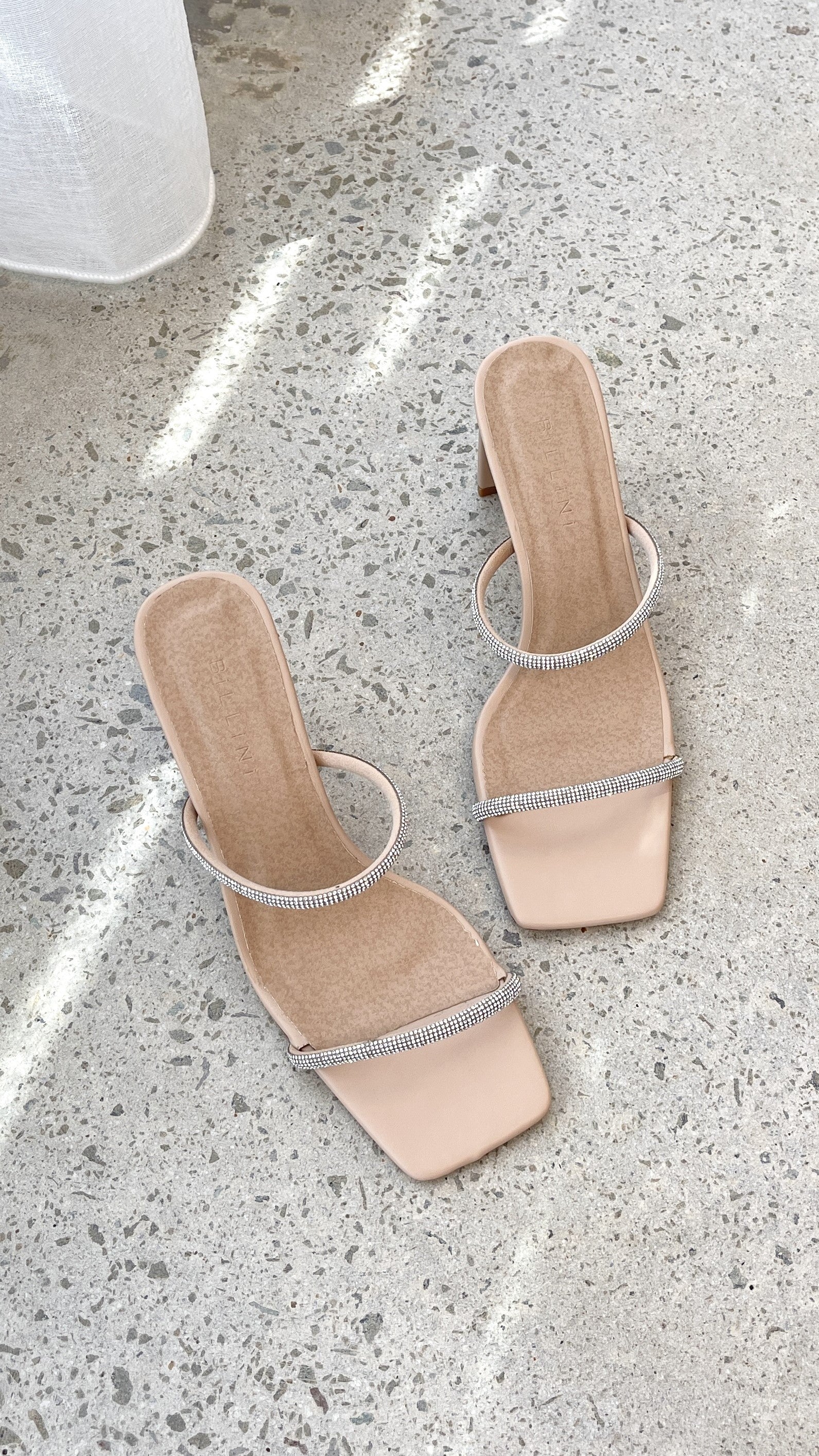 Kallie Heel - Nude Diamante - Image 3
