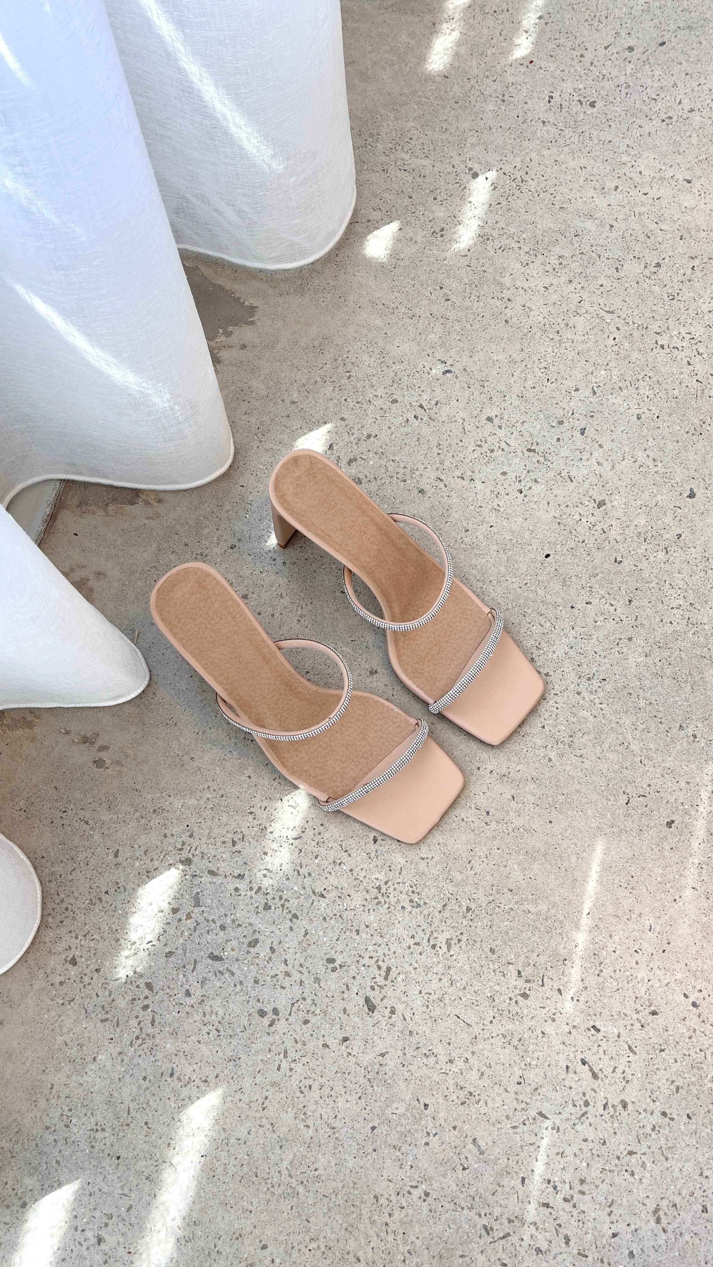 Kallie Heel - Nude Diamante - Image 8