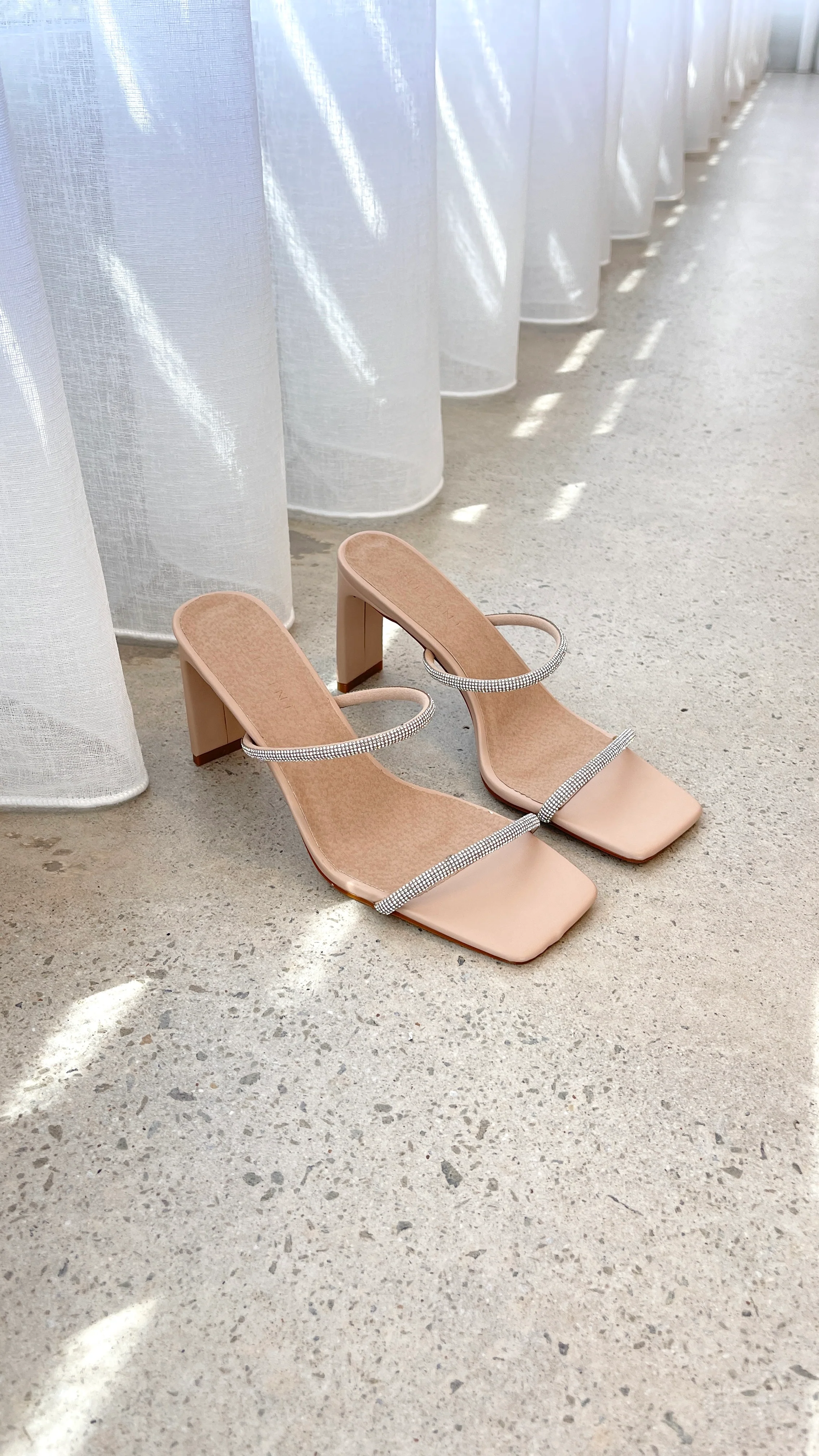 Kallie Heel - Nude Diamante - Image 9