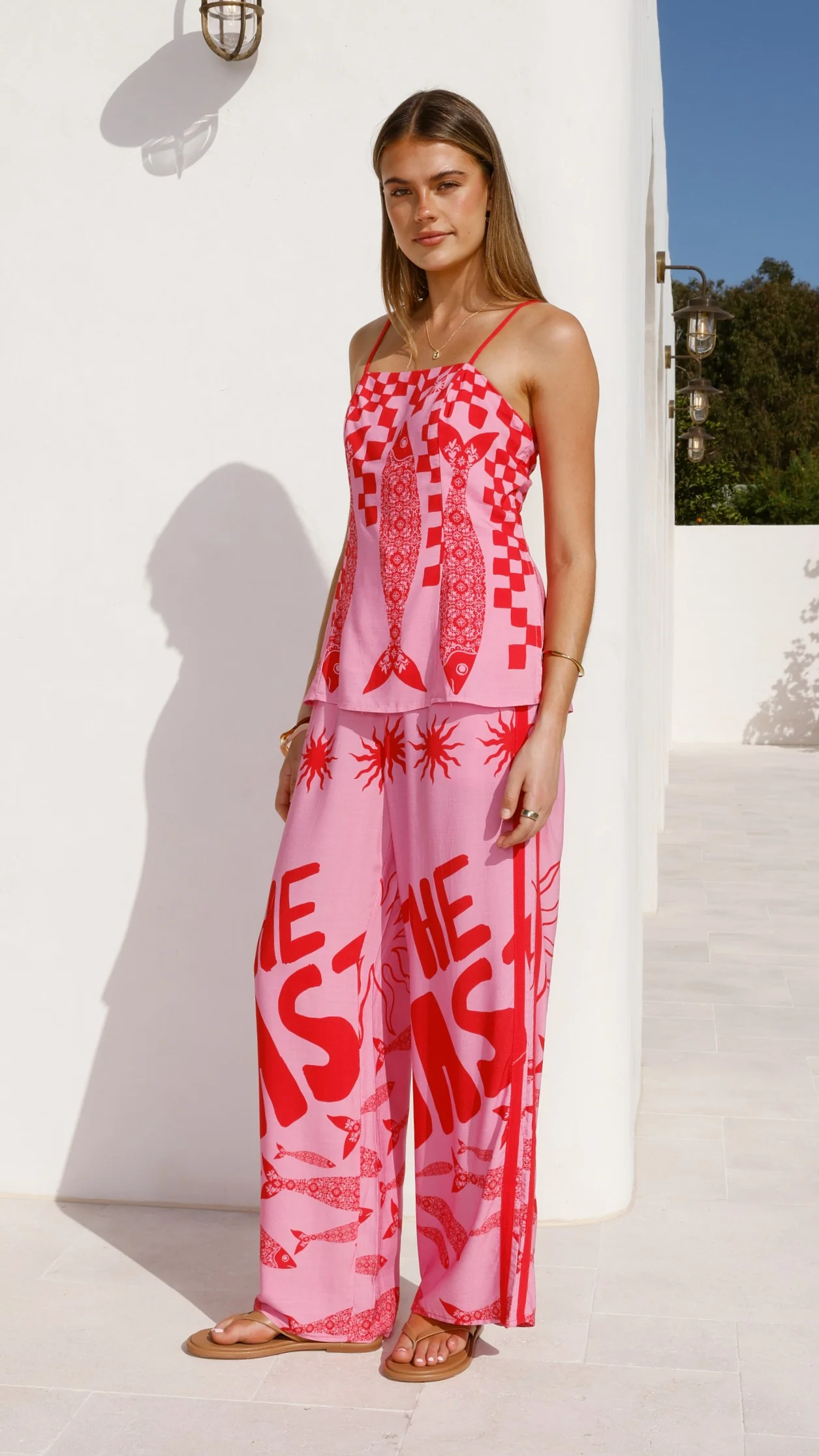 Kanya Pants - Pink/Red Tide - Image 10