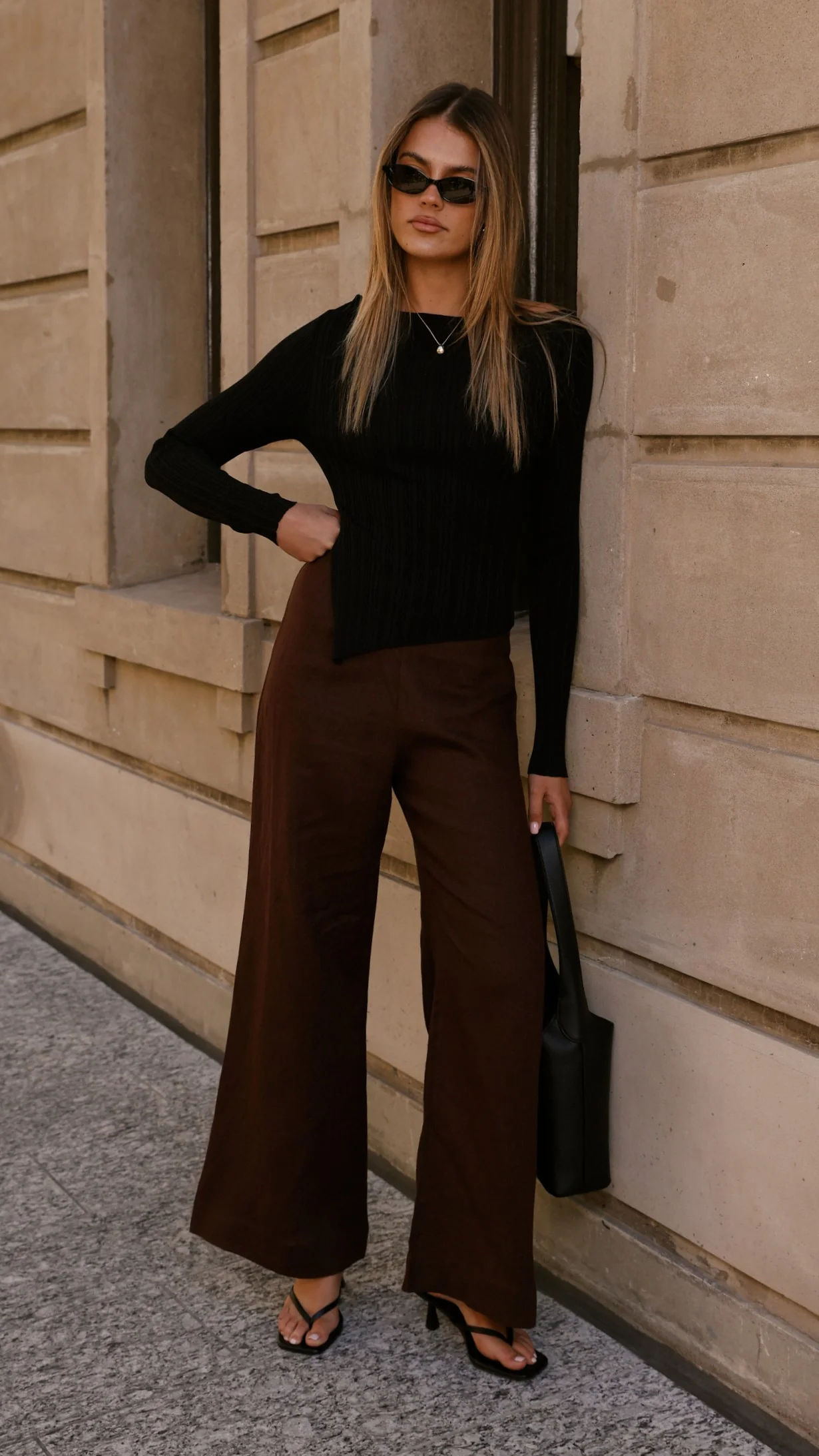 Karah Pants - Chocolate - Image 2