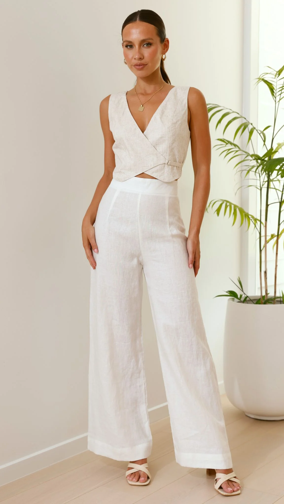 Karah Pants - White - Image 3