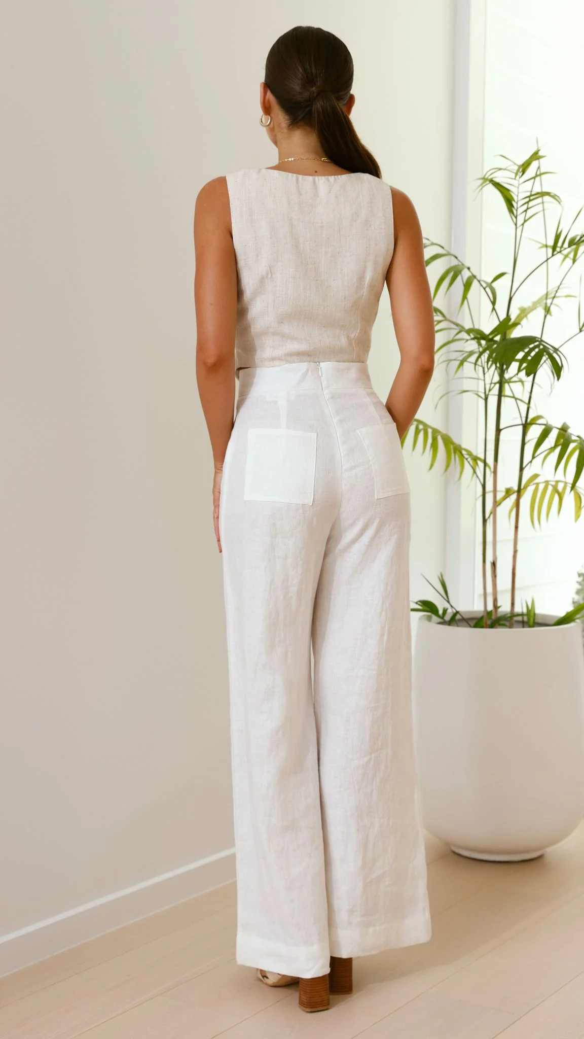Karah Pants - White - Image 4