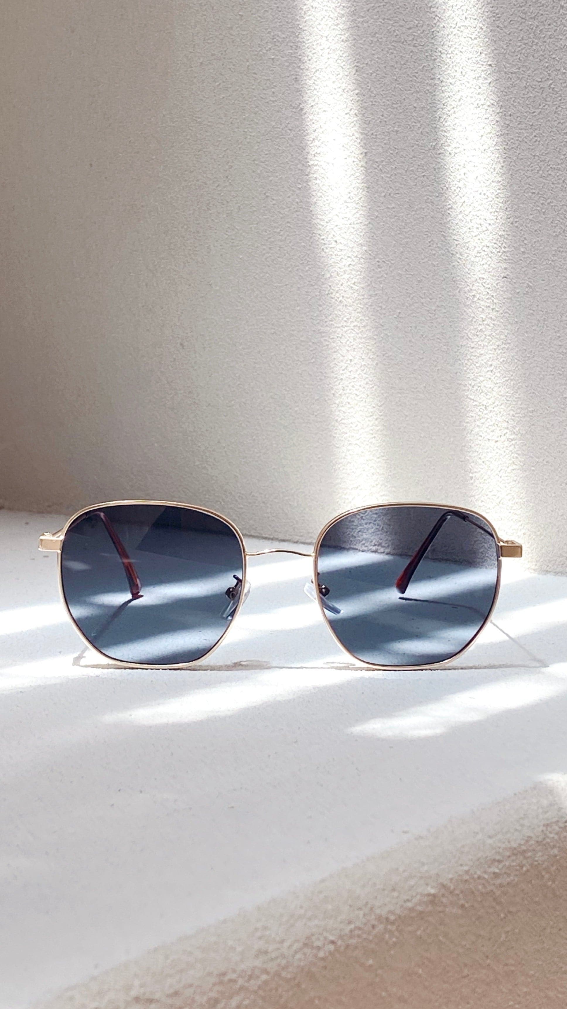 Karmen Sunglasses - Black/Gold - Image 5