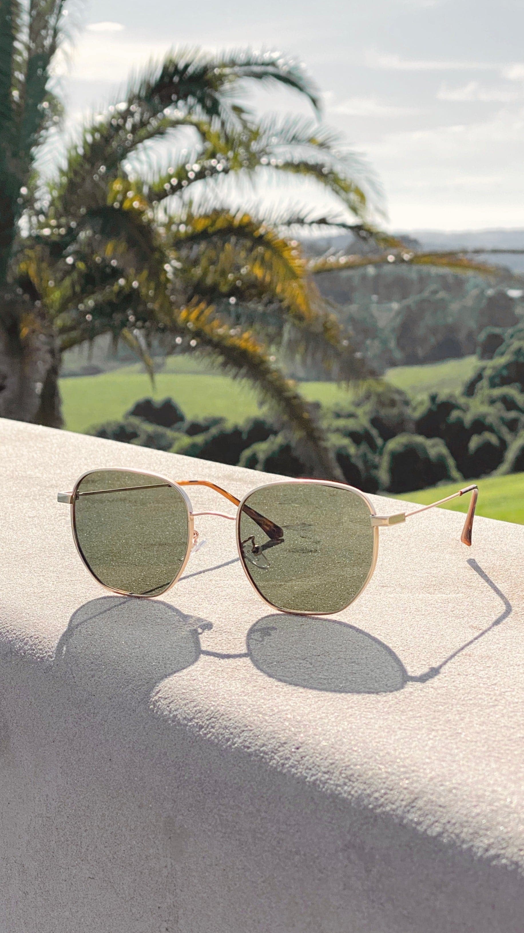 Karmen Sunglasses - Moss/Gold - Image 4