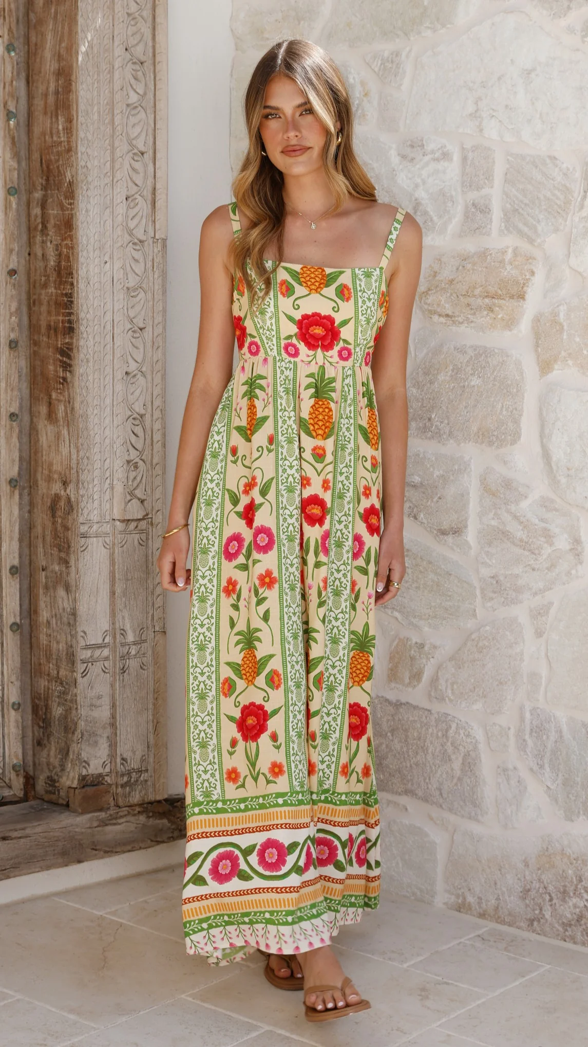 Keziah Maxi Dress - Sunkissed Print - Image 4