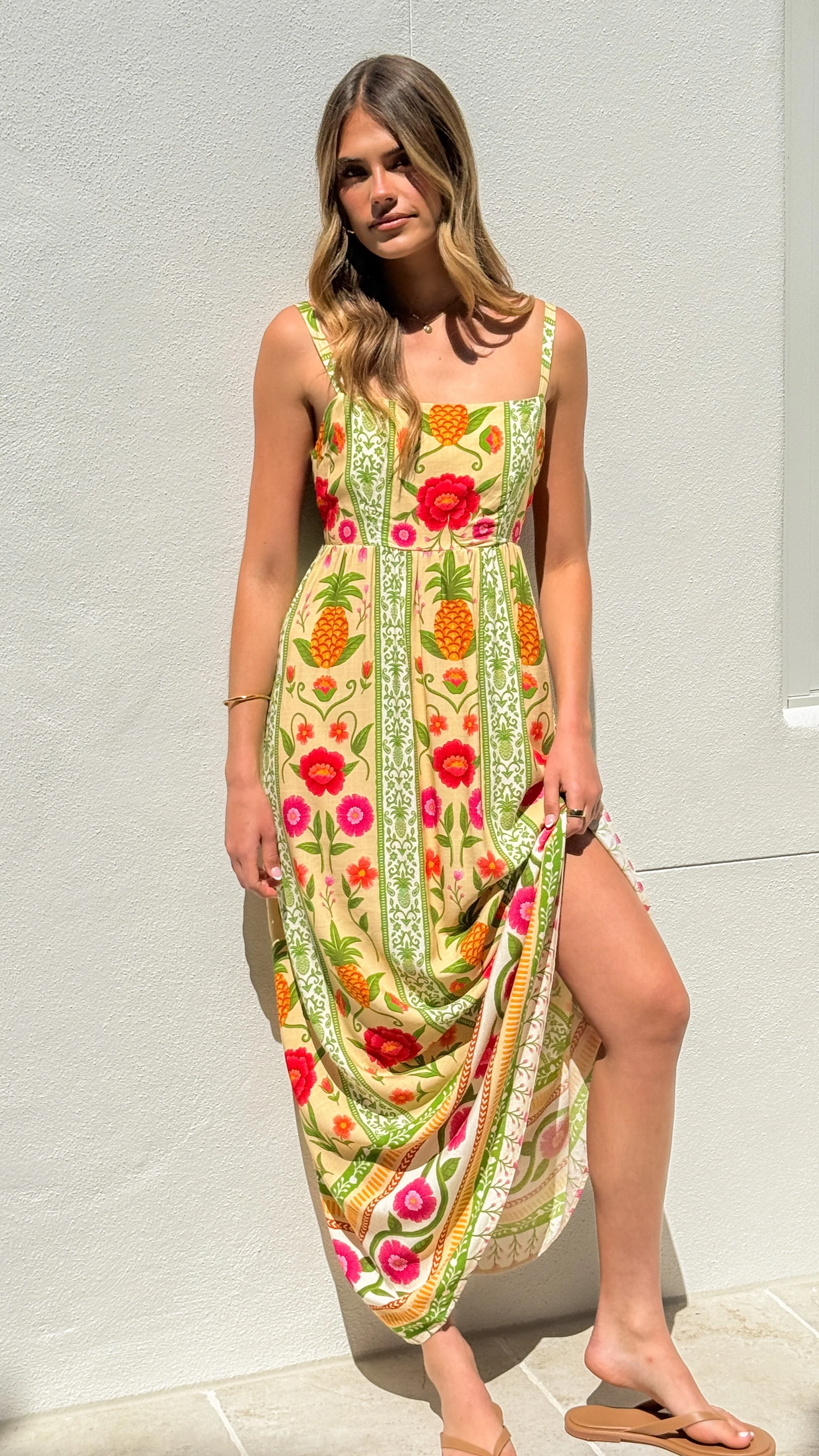 Keziah Maxi Dress - Sunkissed Print - Image 9