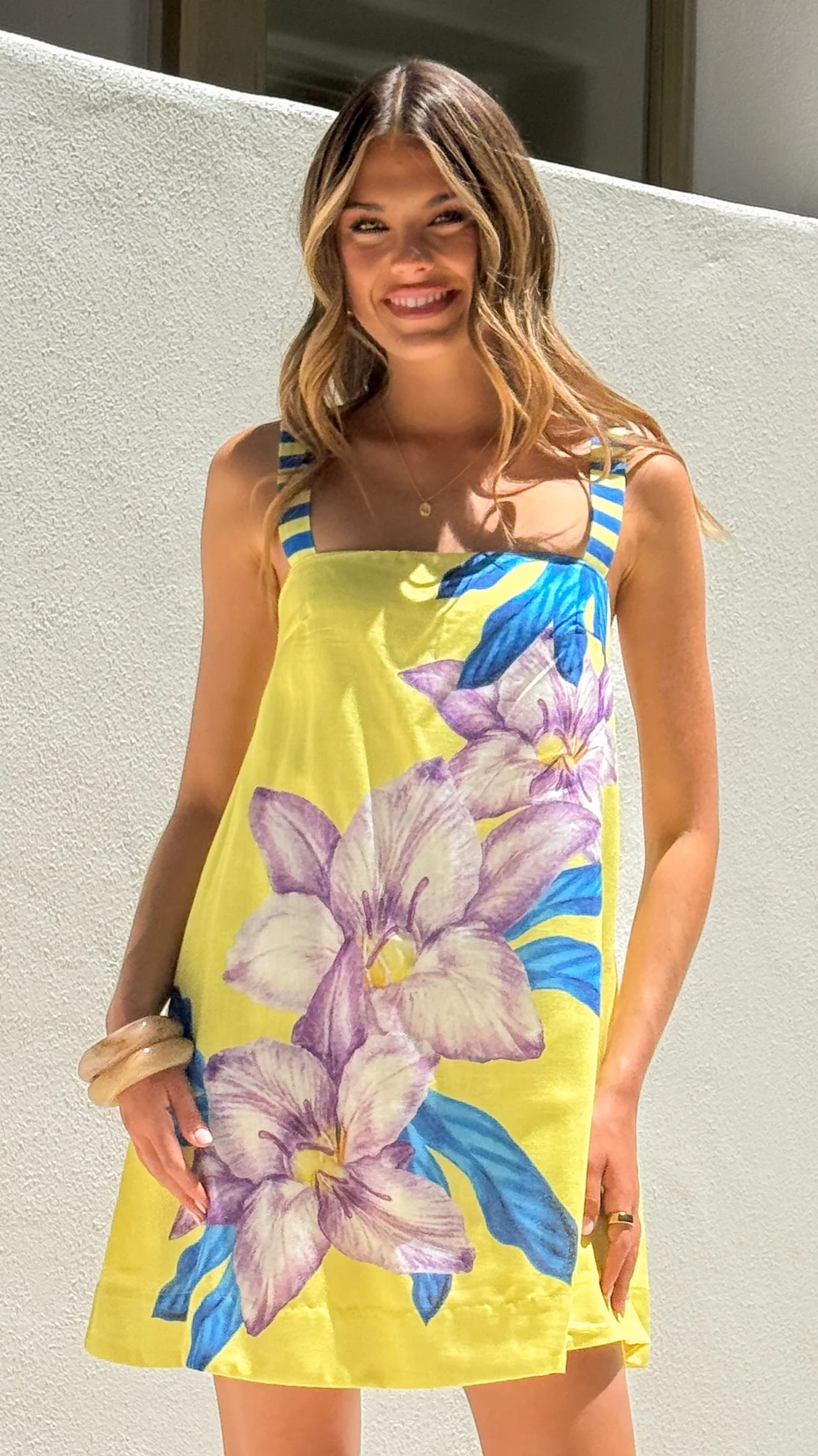 Kiama Mini Dress - Sunshine Orchid - Image 7