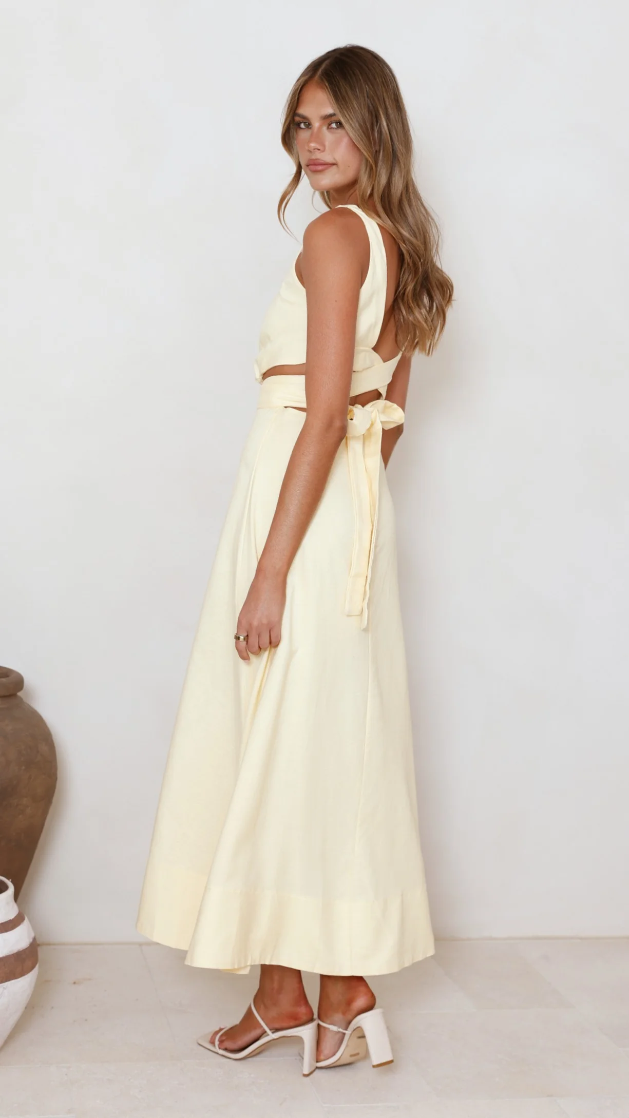 Kimberley Maxi Dress - Yellow - Image 21