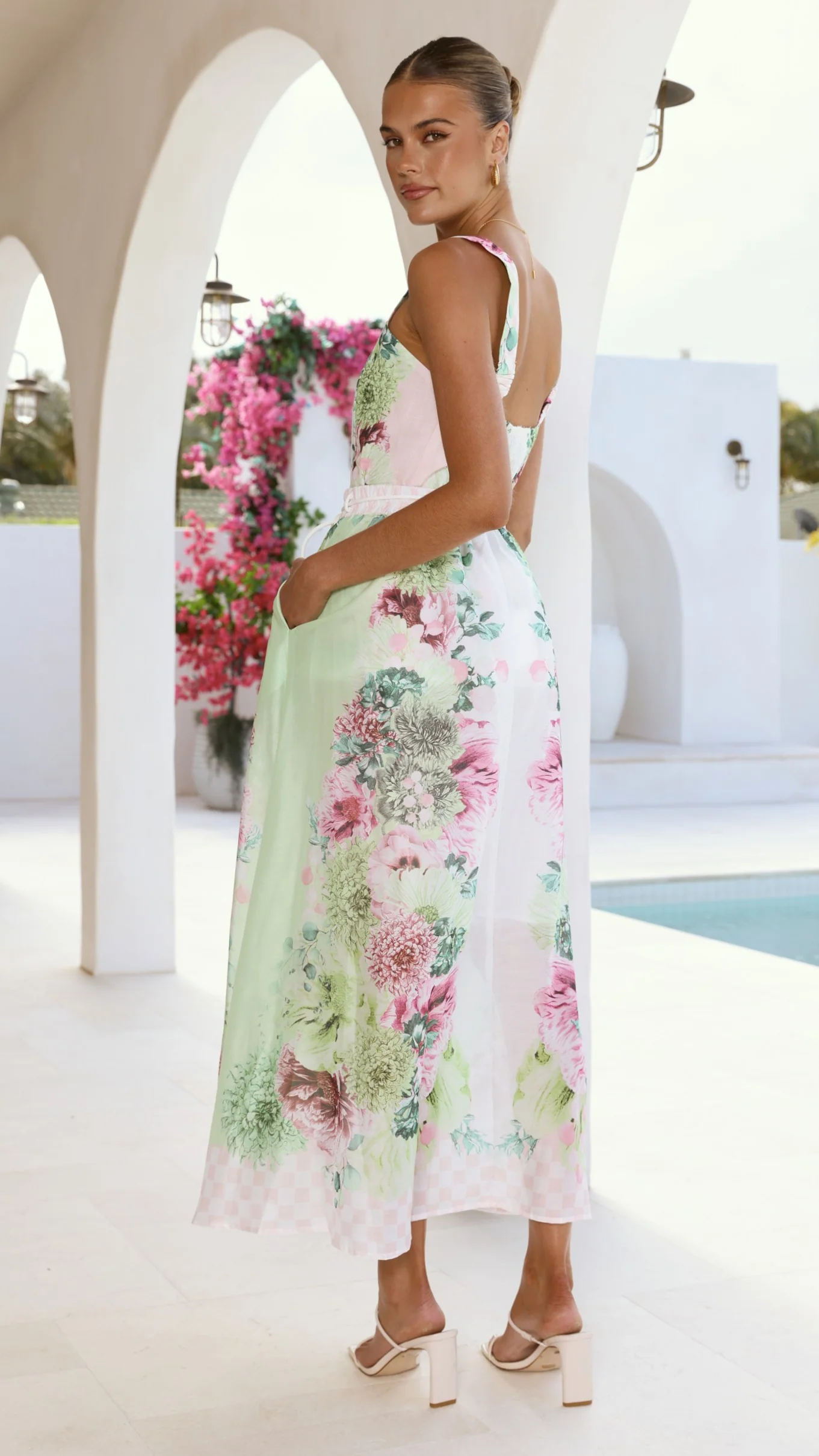 Kira Maxi Skirt - Sorbet Symphony - Image 2